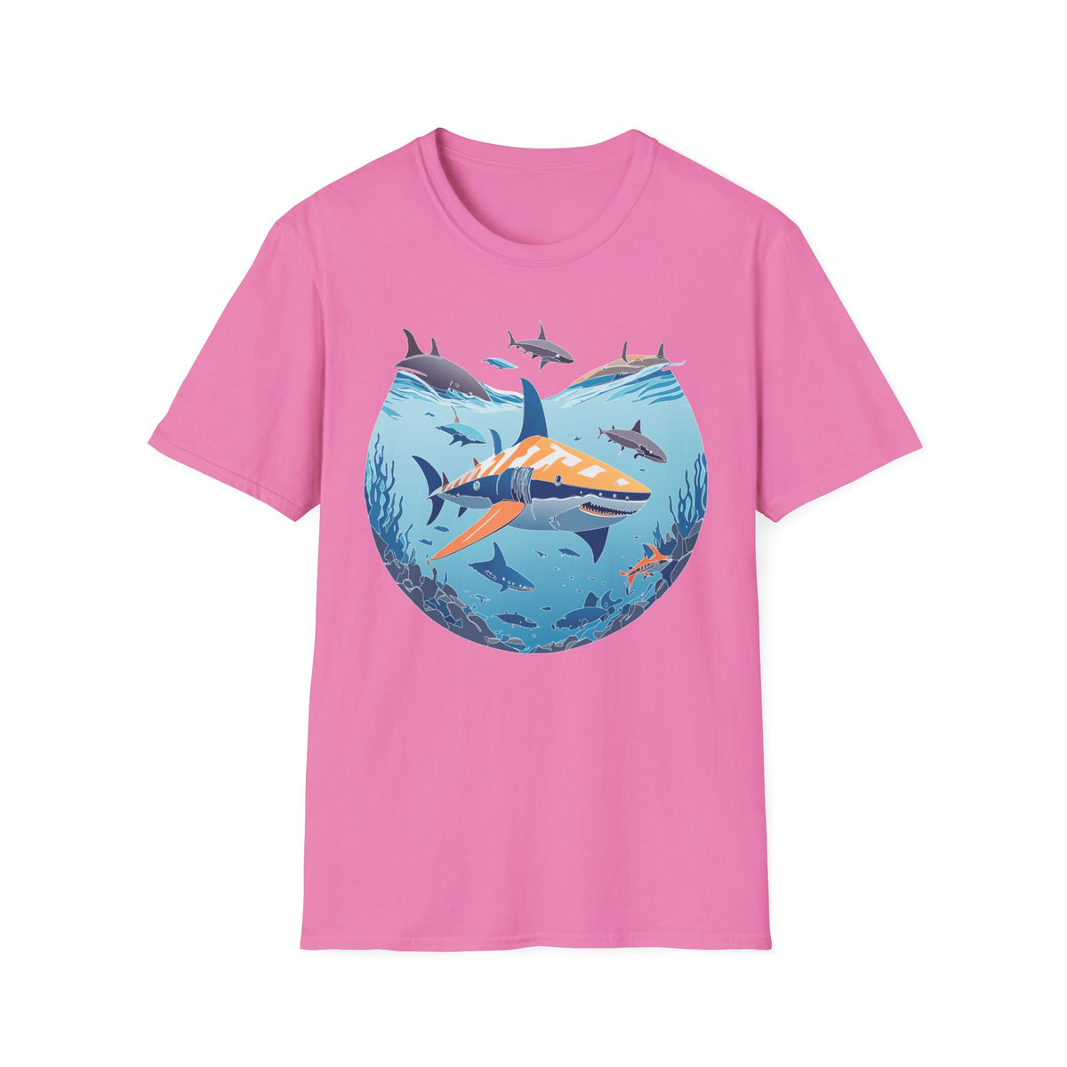 Ocean U boat Graphic Tee Gildan Unisex 100 Cotton Tee Shirt c30
