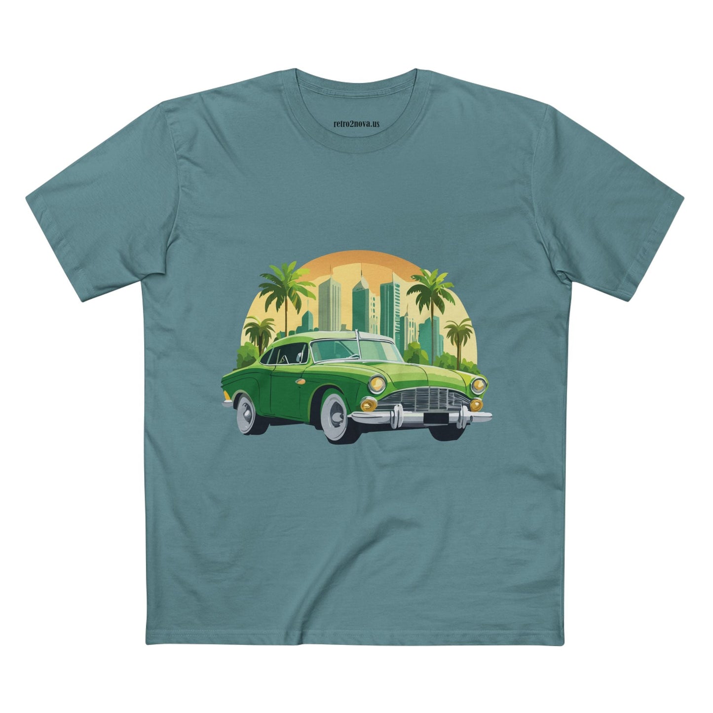 Retro Car Shirts Vintage Car Shirts Unisex Premium Cotton Tee With Original Art Design