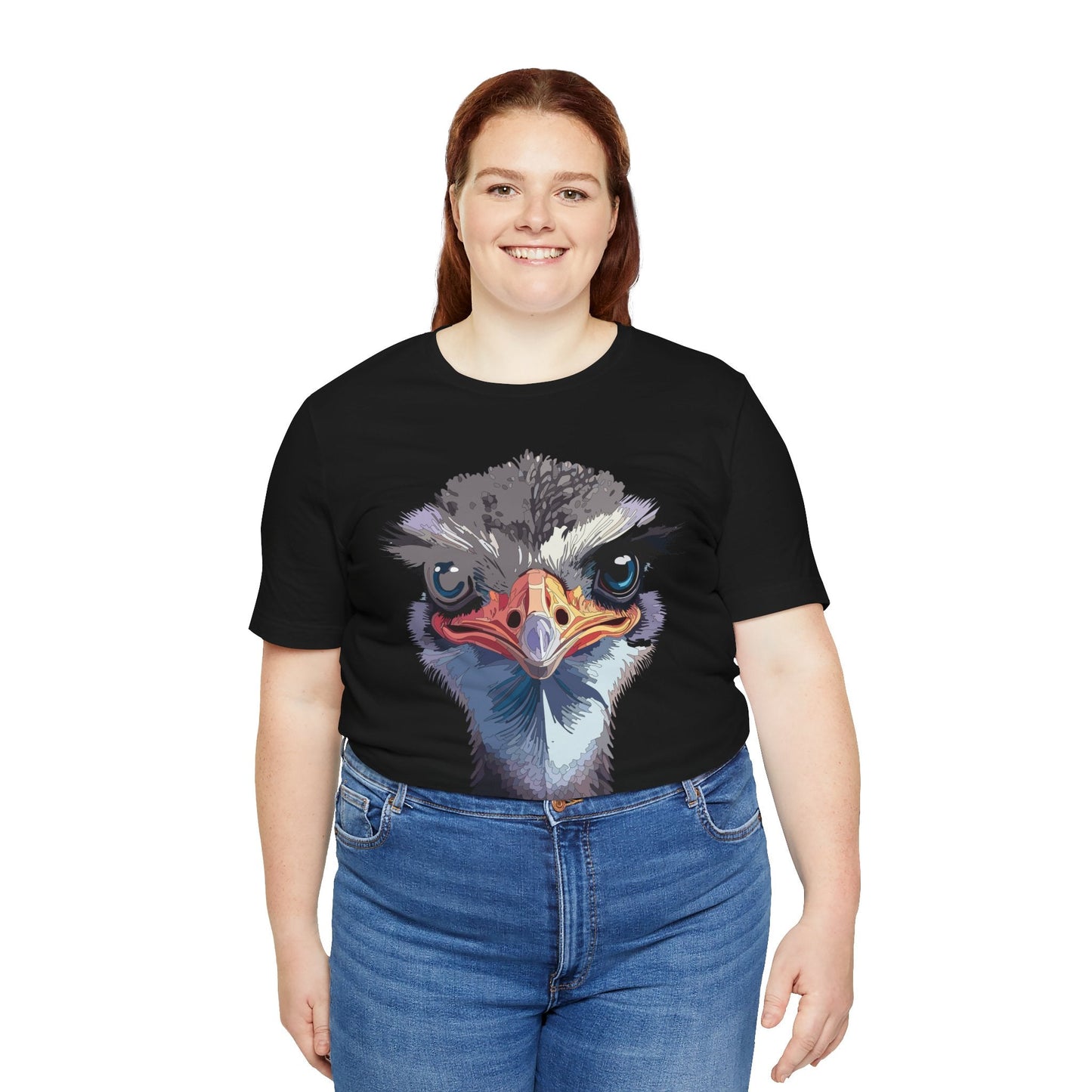 Unisex Animal Tee Shirt With Art Design Wild Animals Shirt Gildan Softstyle 64000