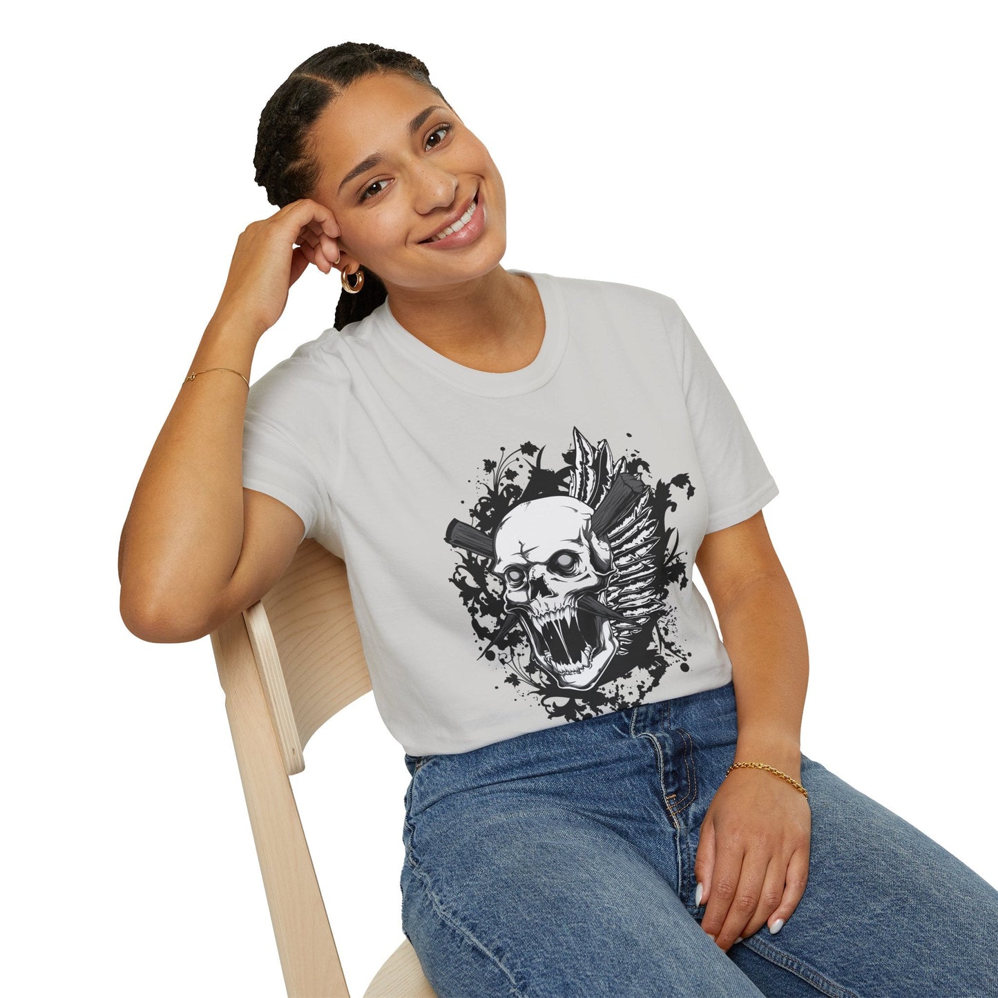 Art Design Graphic Tee Shirt Unisex Softstyle Gildan 64000 100 Percent Ring Spun Cotton