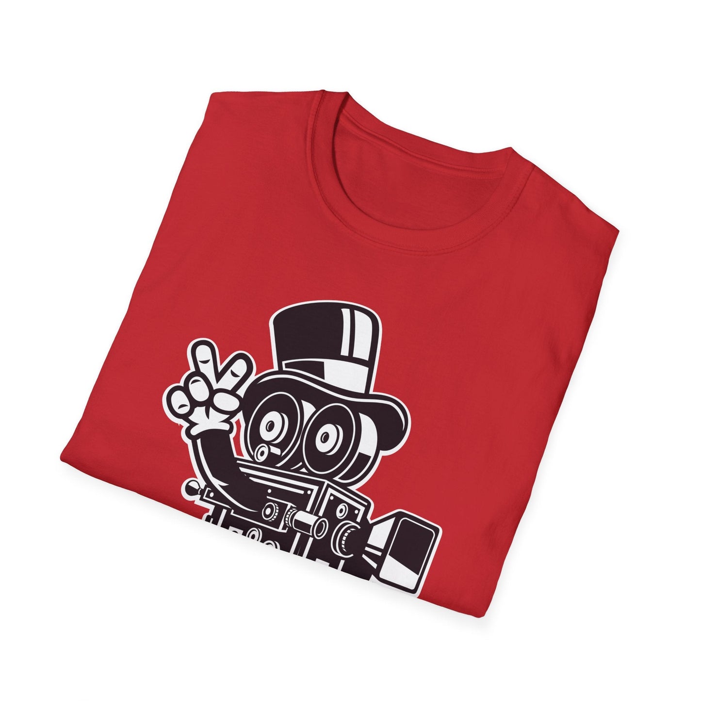Cartoon T Shirt Animation T Shirt Funny Tee Unisex Gildan Softstyle 64000 Comfort Fit All Day