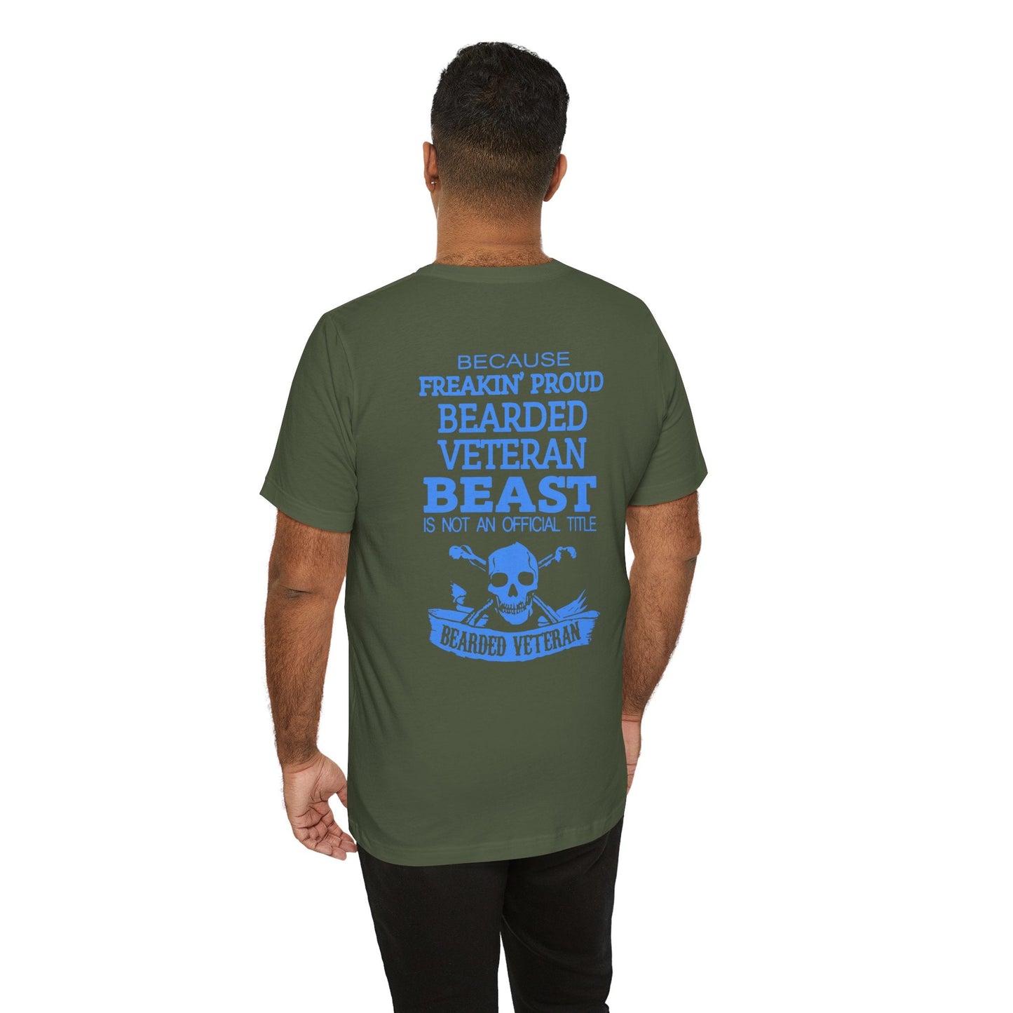 Army Veteran Patriotic Graphic Design Unisex Cotton T-Shirt v46