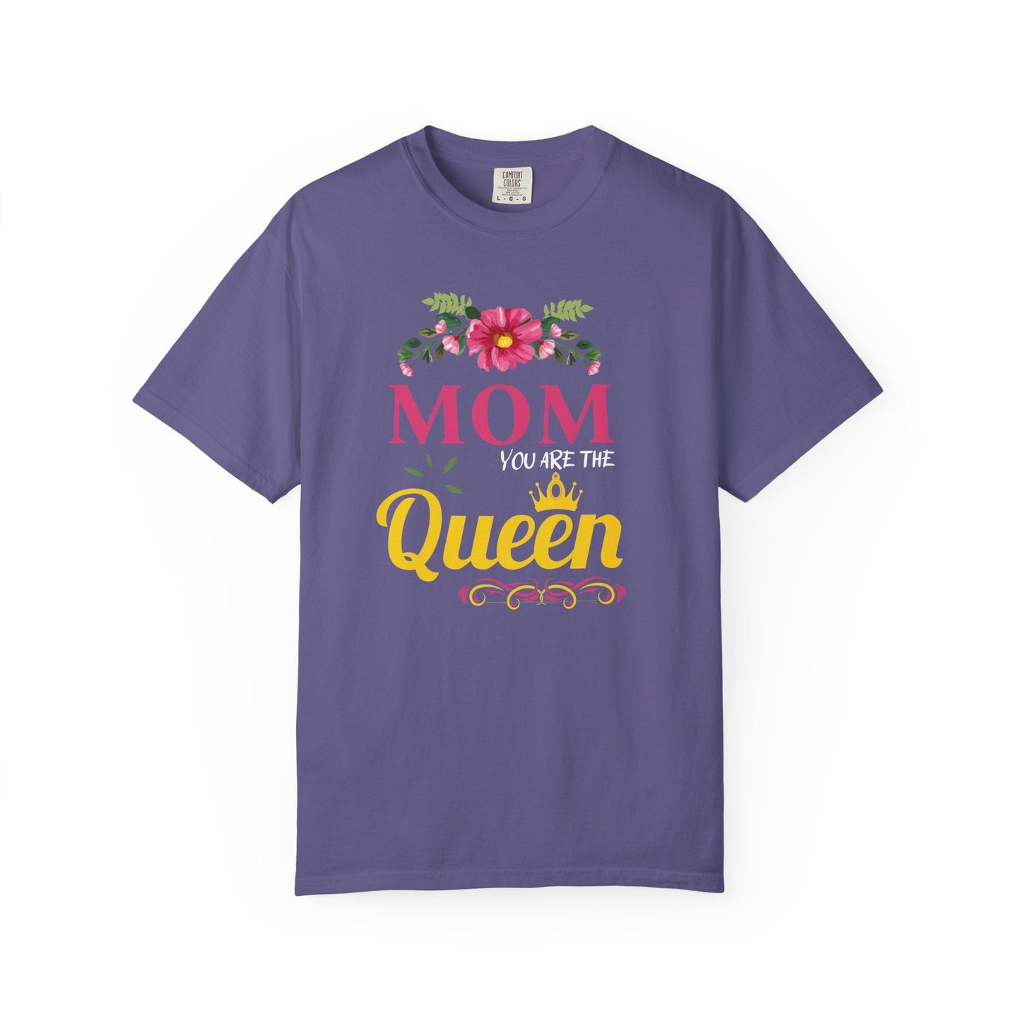 Mom T-shirt Mother's Day Mama Tee Unisex Comfort Colors Garment-Dyed Cotton h13