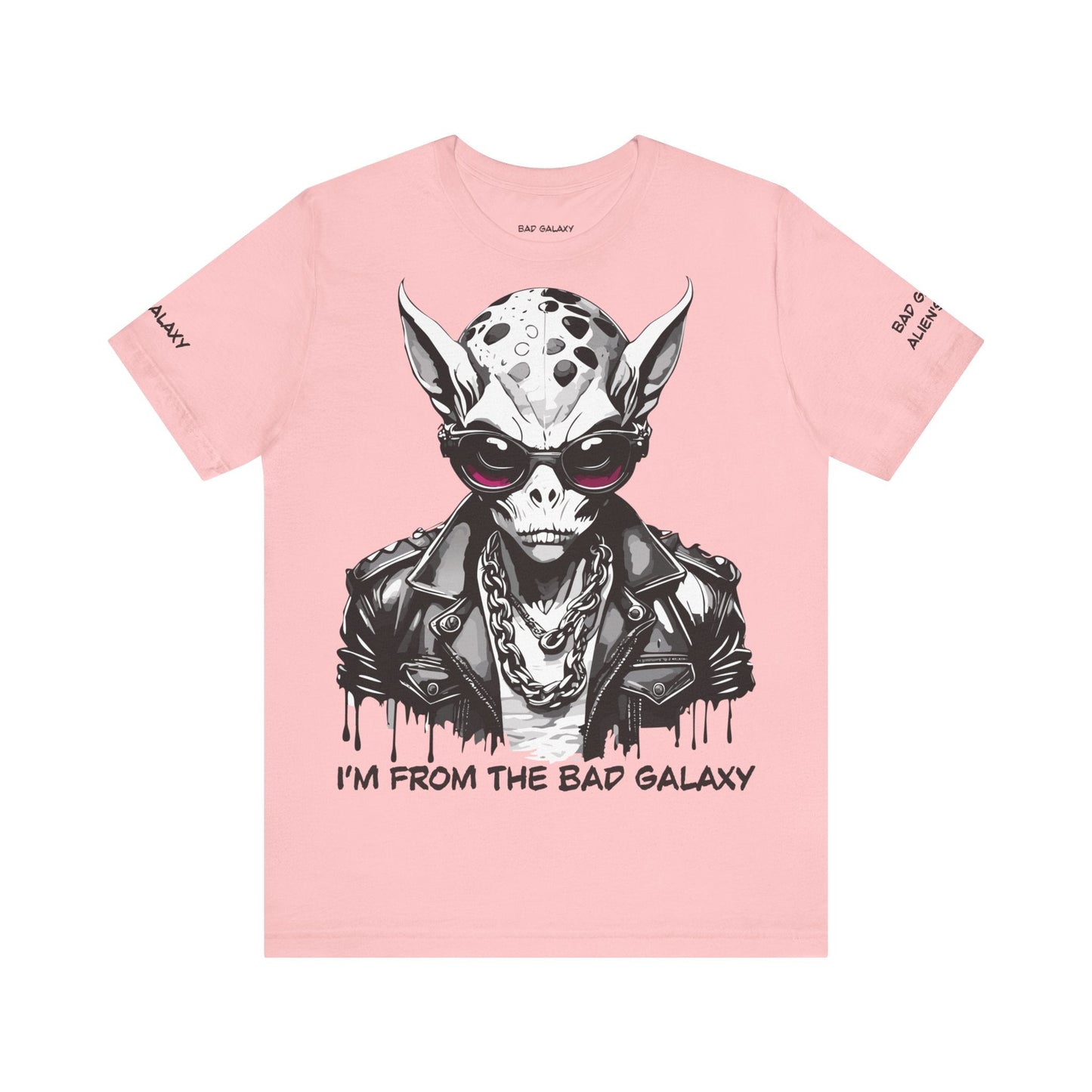 Alien Tee Shirt From Bad Galaxy 100 Cotton Made To Order With Eco Friendly Inks USA