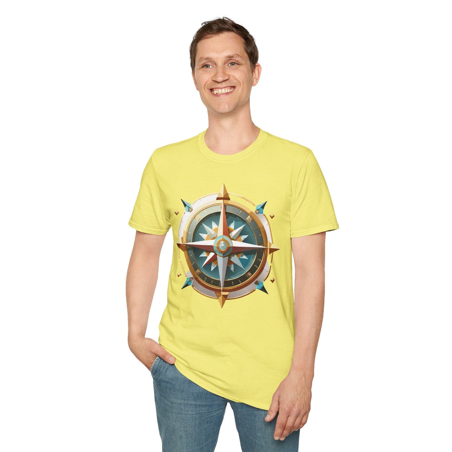Compass Navigator Graphic Tee Unisex 100 Cotton 24