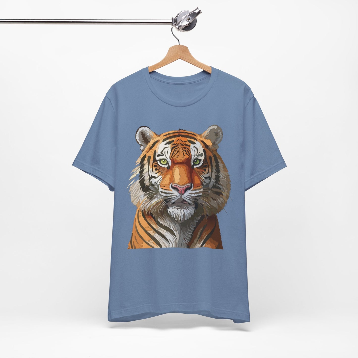 Unisex Animal Art Design Tee Shirt Wild Animals Graphic Tee Softstyle Gildan 64000