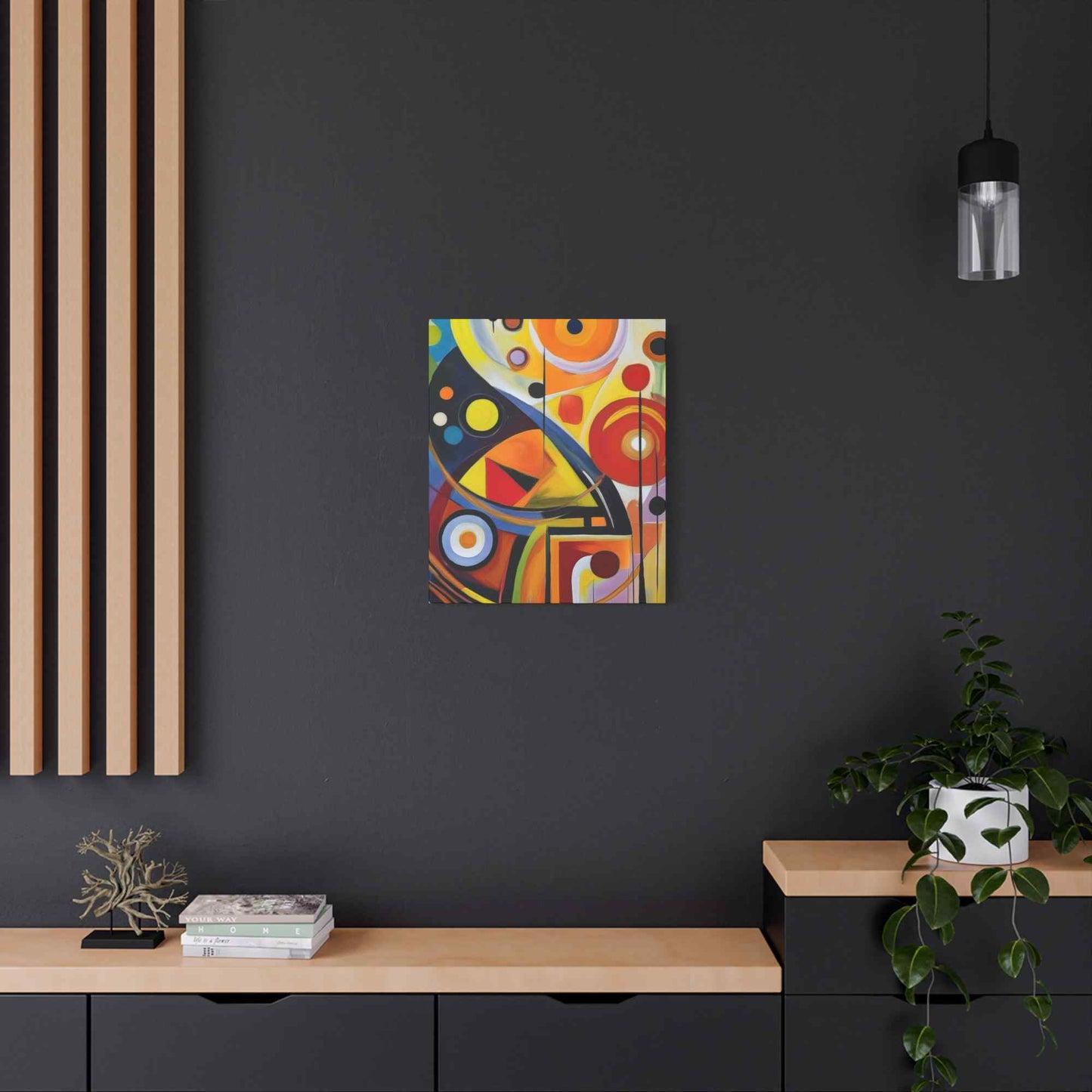 Abstract Painting Print Canvas 20x24,20x30,24x30, 24x32,24x36,30x40, 32x48,36x48,40x60 Pine-Wood Inner Frame ABS-7