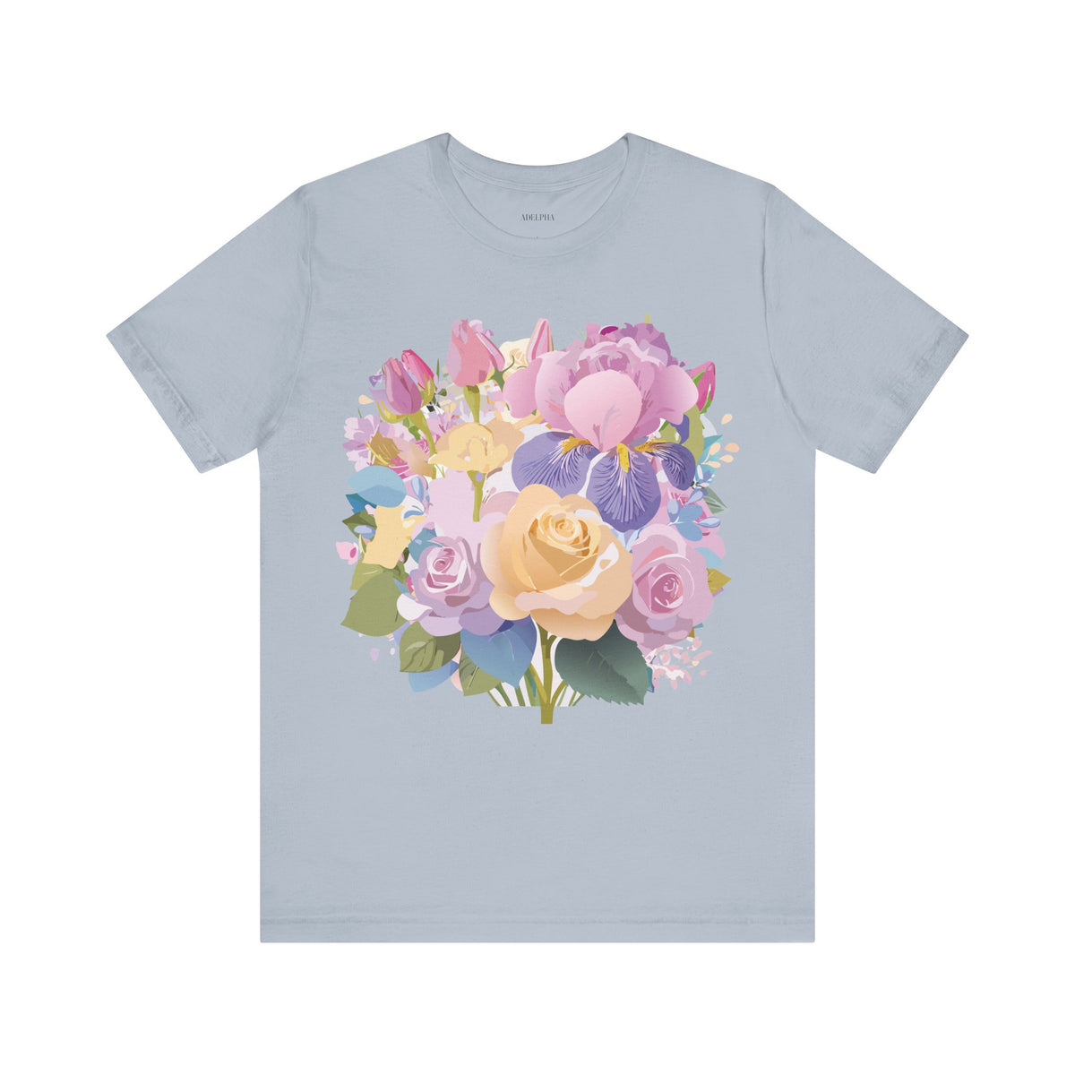 Floral Graphic Tee Shirt - Bella+Canvas Unisex 100 Cotton 41