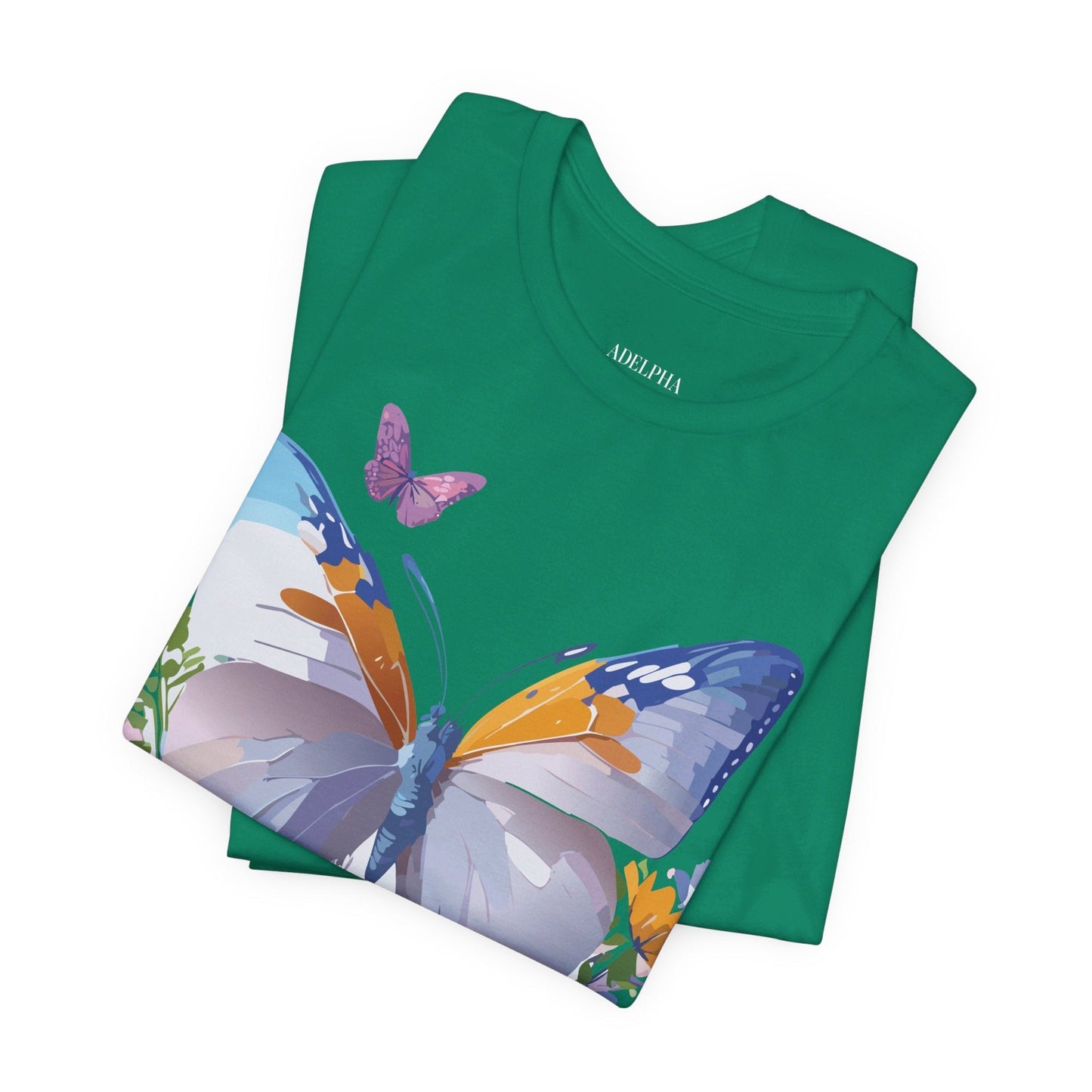 Adelpha Butterfly Graphic Tee Vintage Inspired Unisex Short Sleeve Shirt