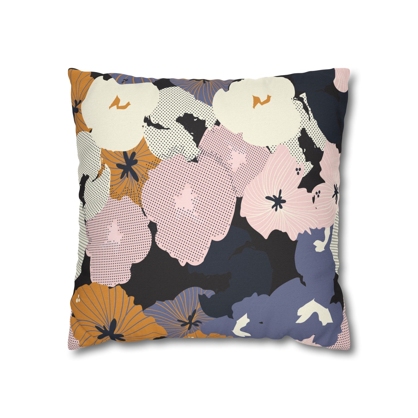 Floral Poly Pillowcase