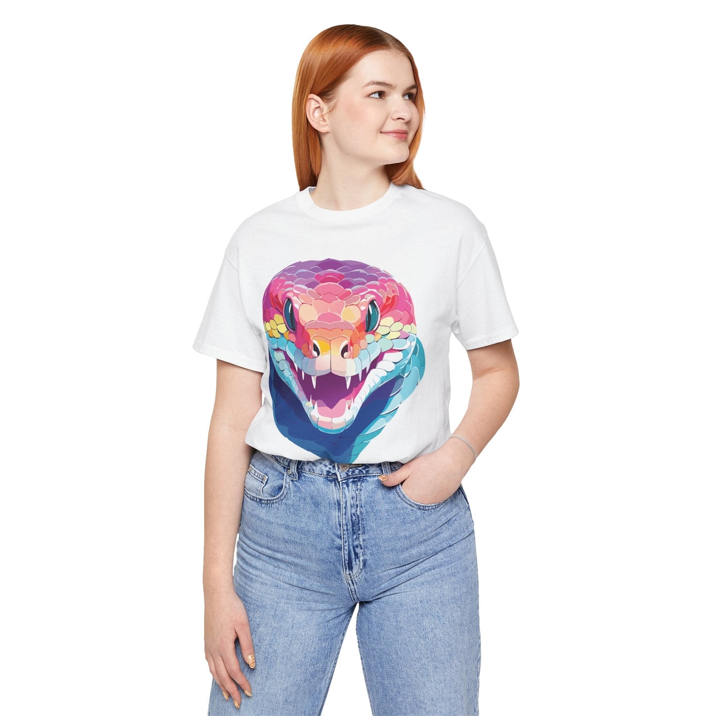 Unisex Animal Shirt With Animals Art Design Tee Short Sleeve Comfortable Tee Everyday Wear