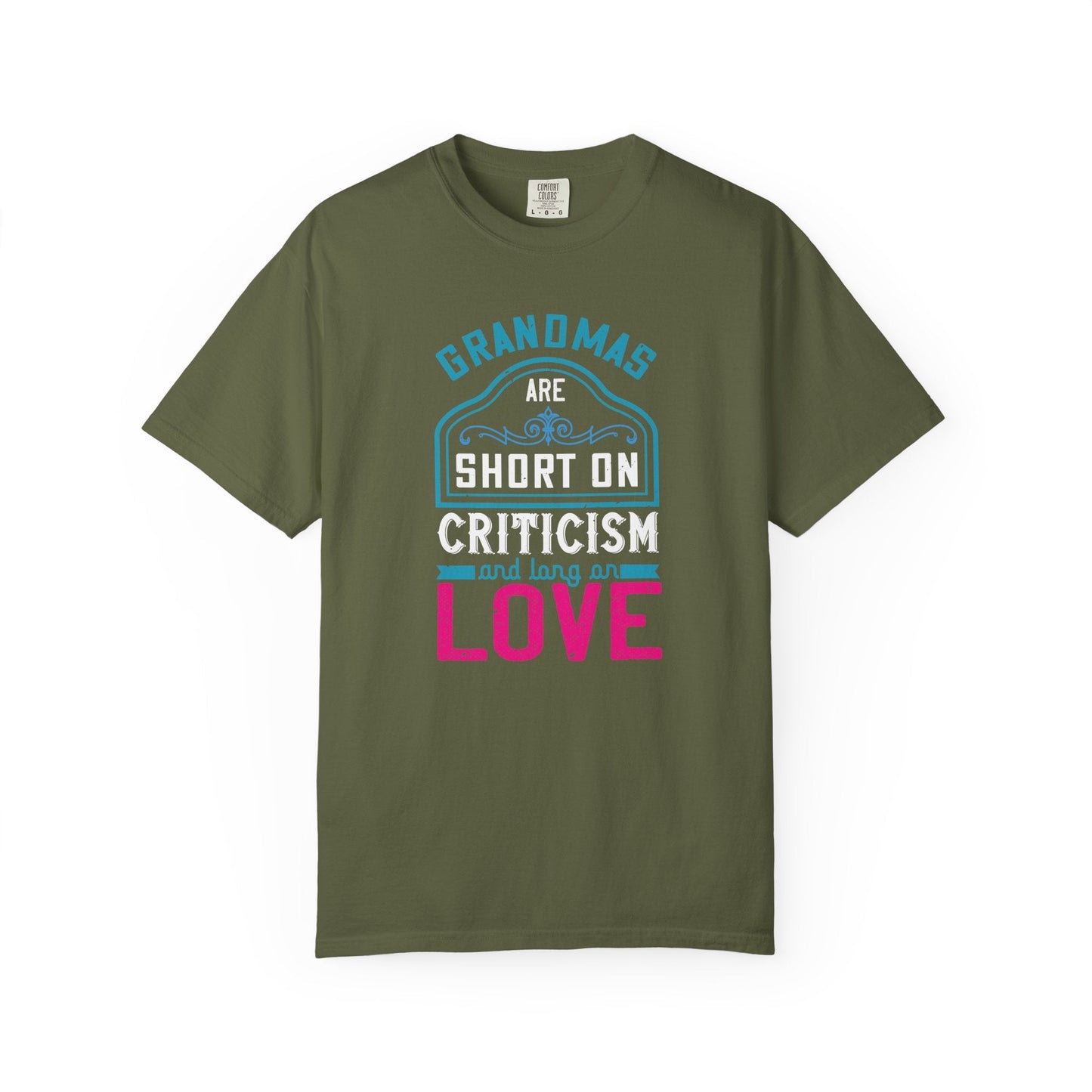 Grandmas T-shirt Mother Day Mama Tee Unisex Comfort Colors Garment-Dyed Cotton h69