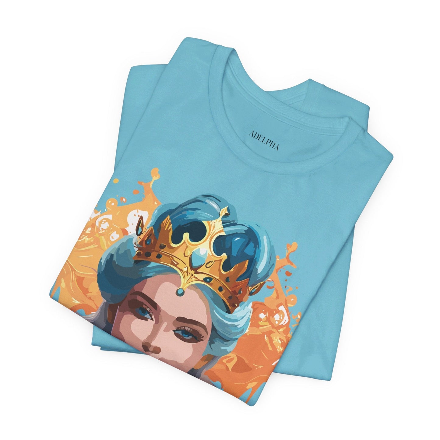 Queen Woman Portrait Graphic Unisex 100 Cotton Vintage Artwork Tee 17