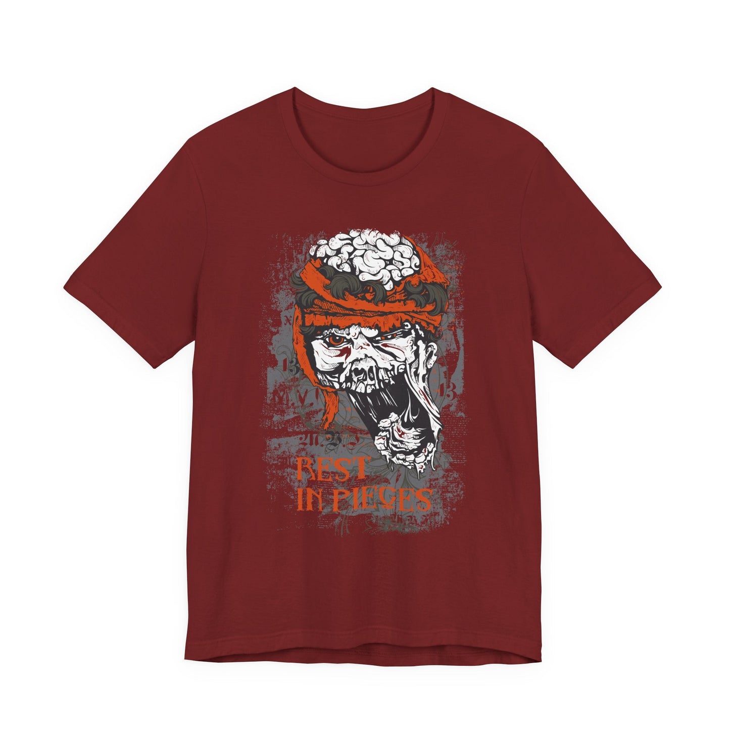 Skull Graphic Unisex Cotton T-Shirt r10