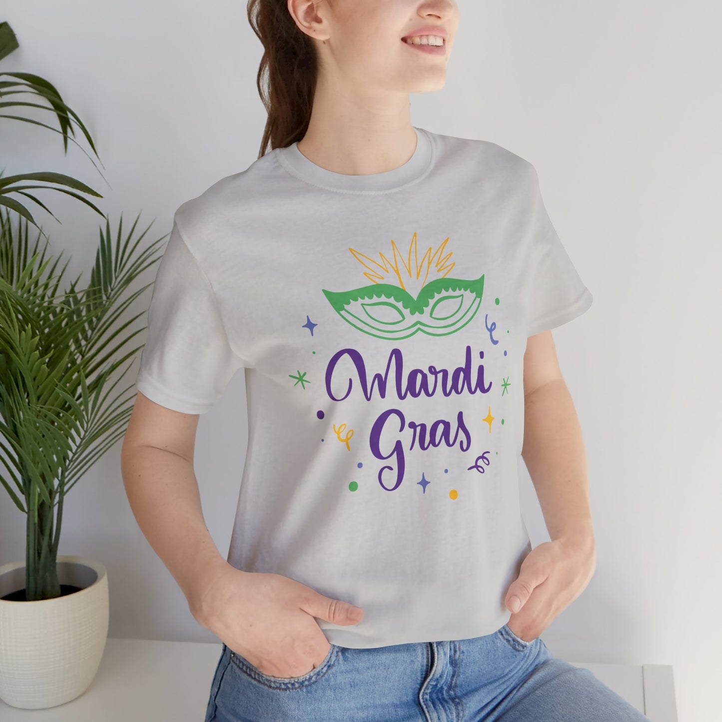 Camiseta unisex de algodón para carnaval