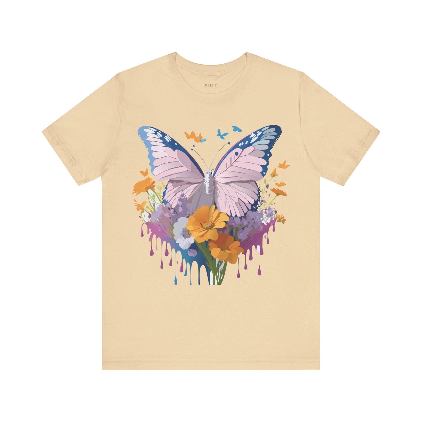 Adelpha Butterfly Graphic Tee Unisex Vintage Inspired Art Design Short Sleeve