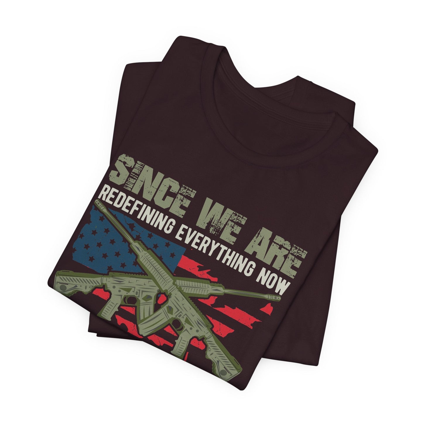 Army Veteran Patriotic Graphic Design Unisex Cotton T-Shirt v14