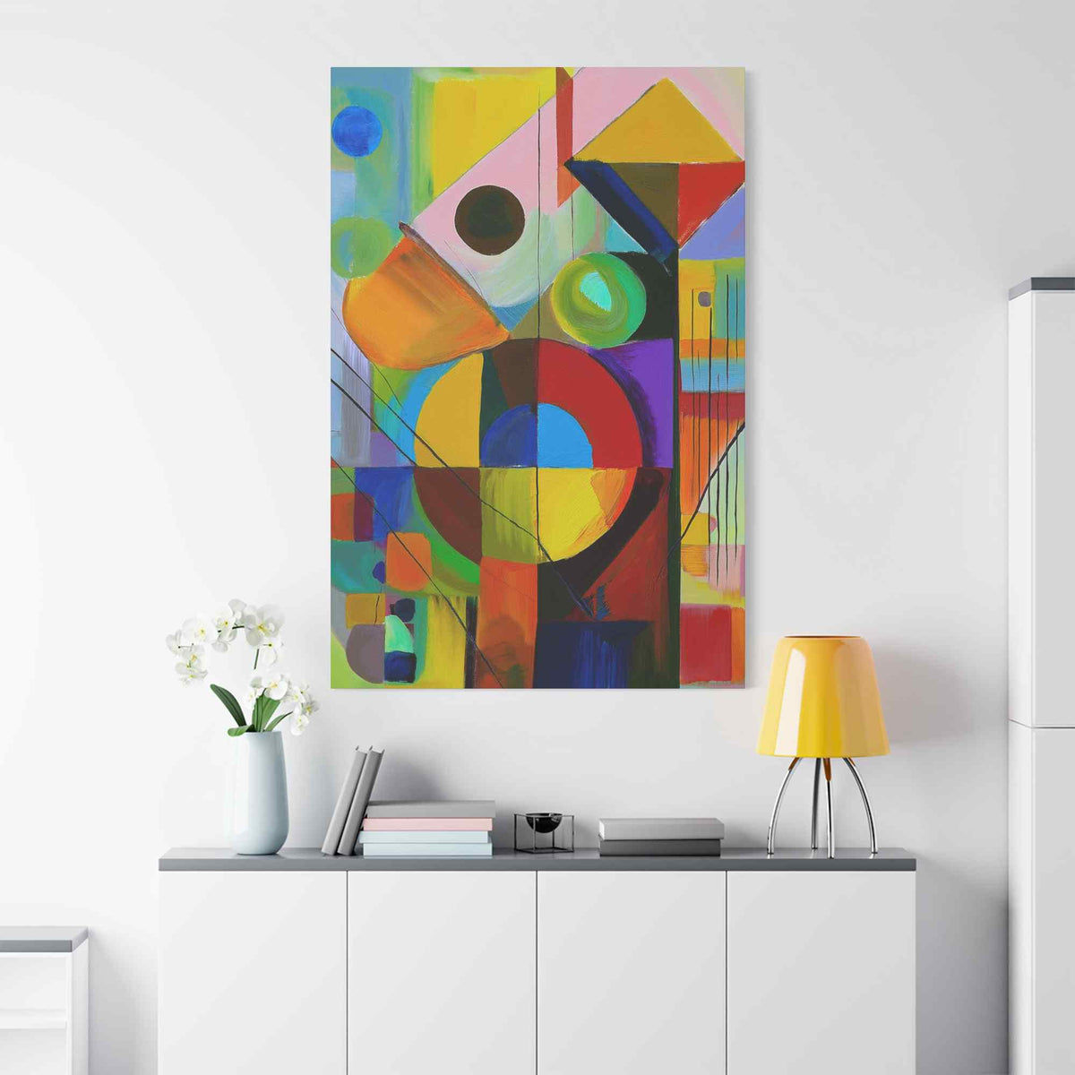 Abstract Painting Print Canvas 20x24,20x30,20x60,24x30,24x32,24x36,30x40,32x48,36x48,40x60 Pine-Wood Inner Frame ABS-1