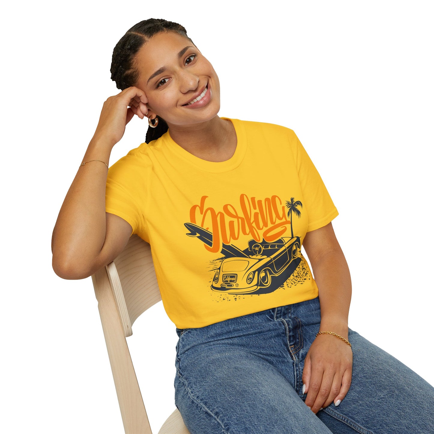 Art Design T-Shirts, Unisex 100-Cotton T-Shirts with Art Design, Gildan Softstyle-64000 Tee Shirt with Graphic Design -GD-2