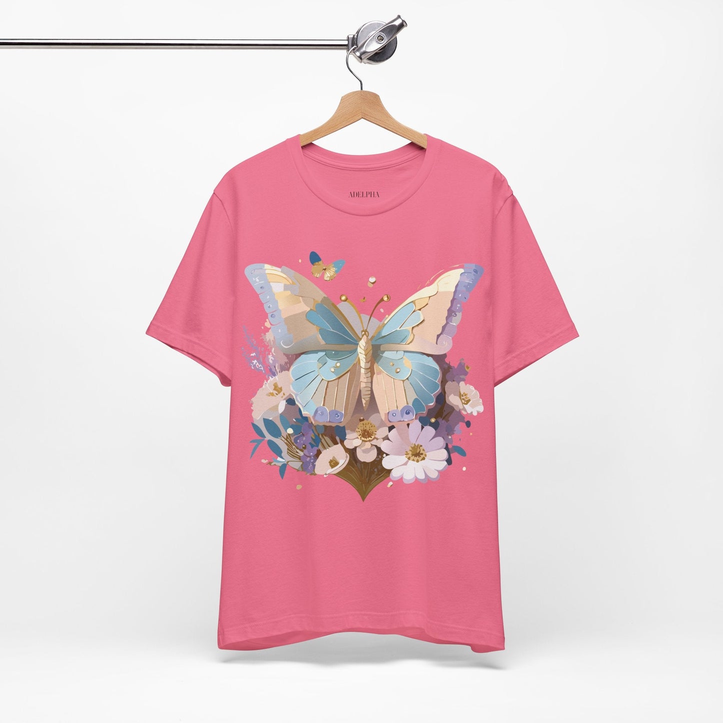 Adelpha Vintage Inspired Graphic T Shirt Unisex Short Sleeve
