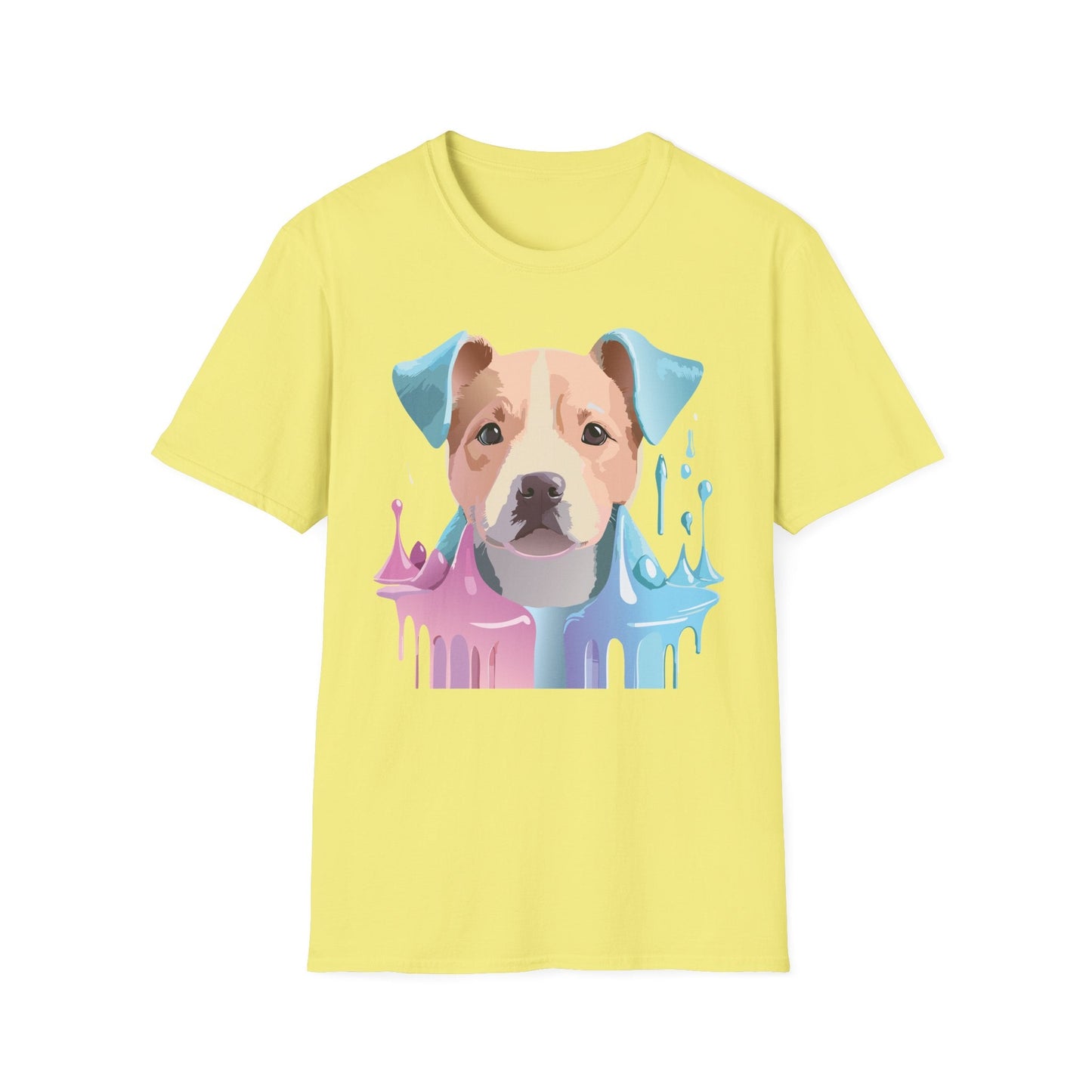 Dog Shirt Unisex Animal Tee Softstyle Gildan 64000 Cotton Tee