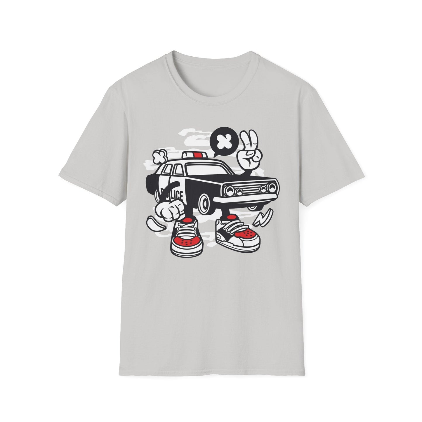 Cartoon T Shirt Animation Tee Funny Unisex Gildan Softstyle 64000 Cotton Tee Comfort