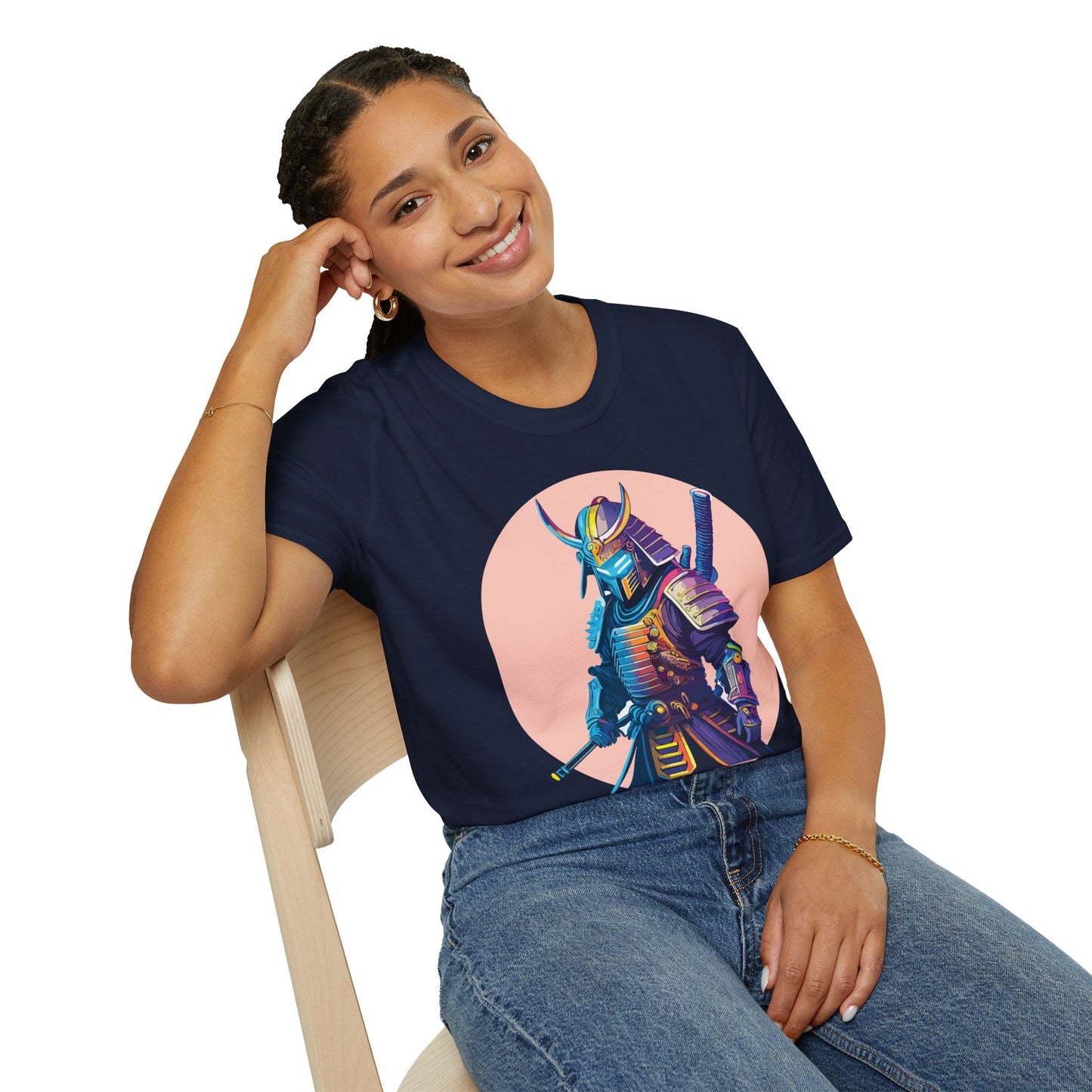 Samurai Shirt Unisex Gildan Softstyle Cotton Tee For Everyday Comfort And Style All Day