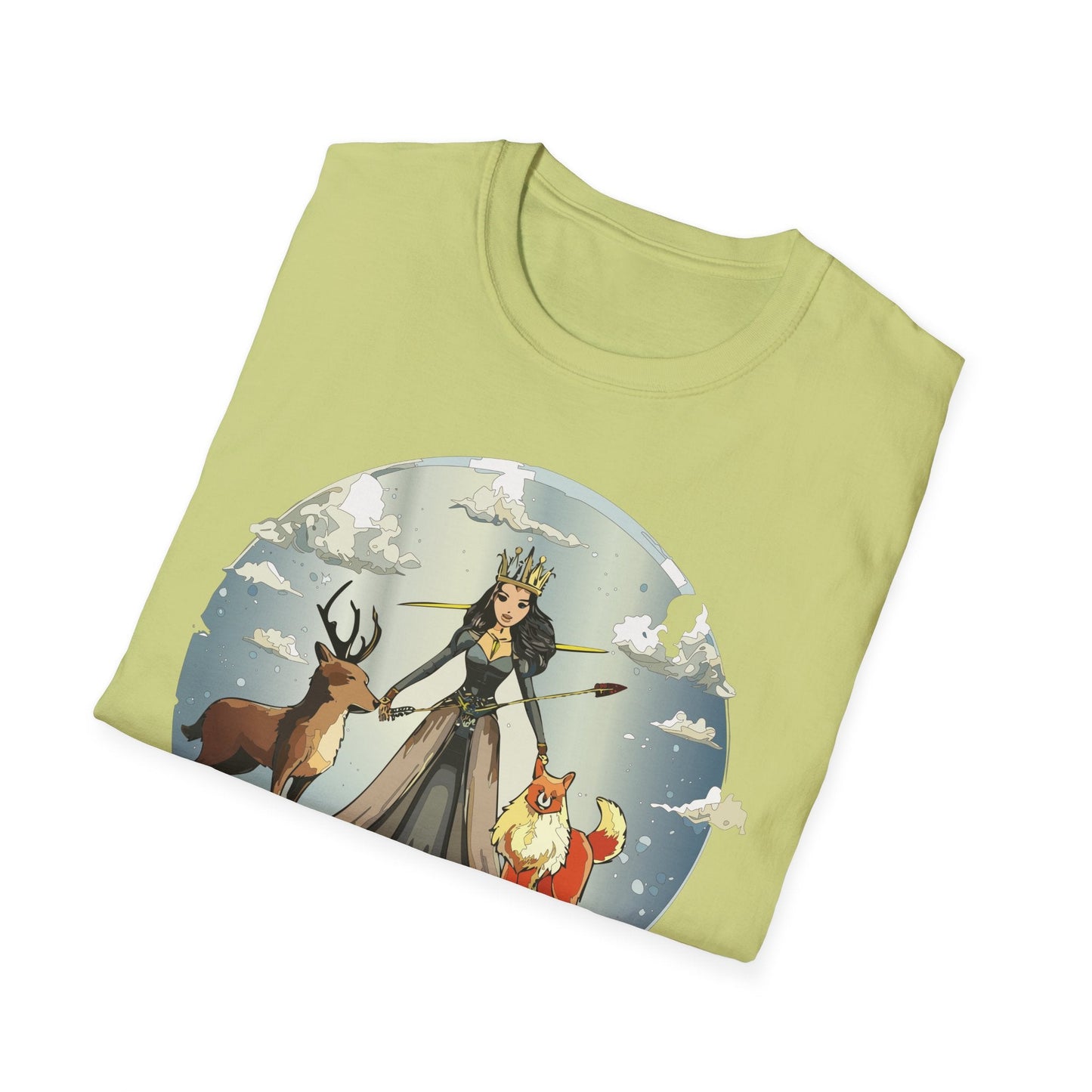 Womens Graphic T Shirt Art Design Tee Softstyle Gildan 64000 Cotton Comfort Fit Casual Wear