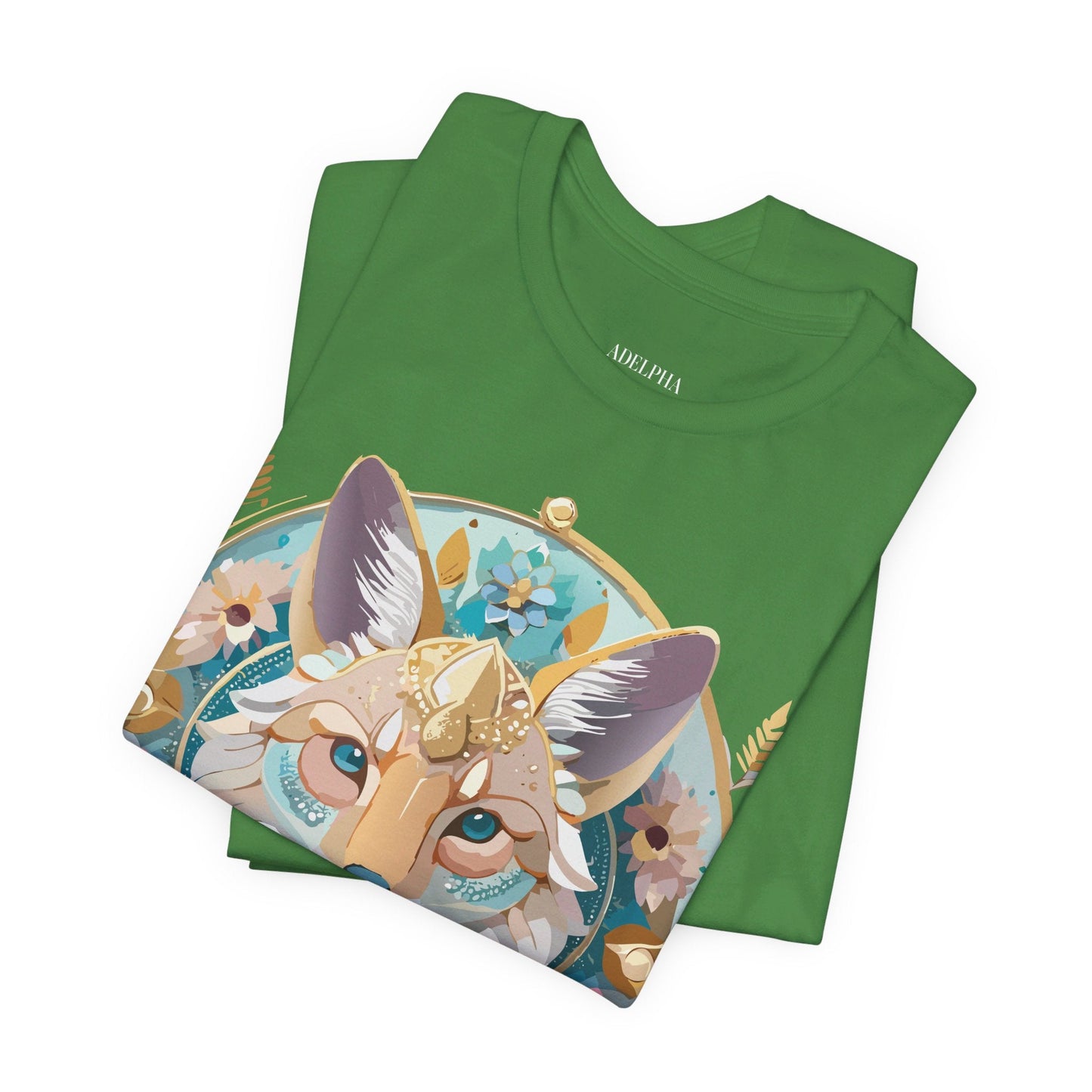 Adelpha Vintage Inspired Graphic Tee Medallion Art Unisex Short Sleeve Shirt Premium