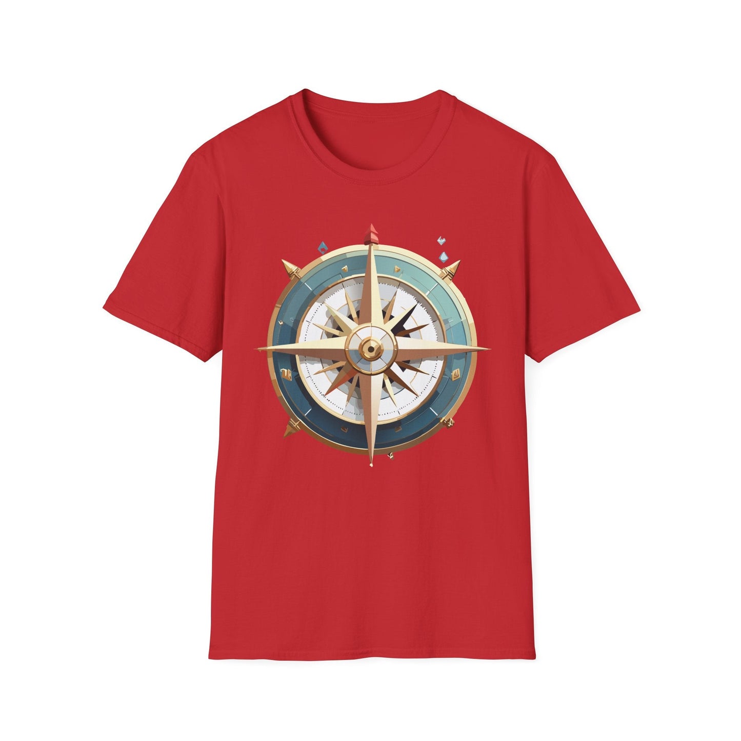 Compass Navigator Graphic Tee Unisex 100 Cotton 26
