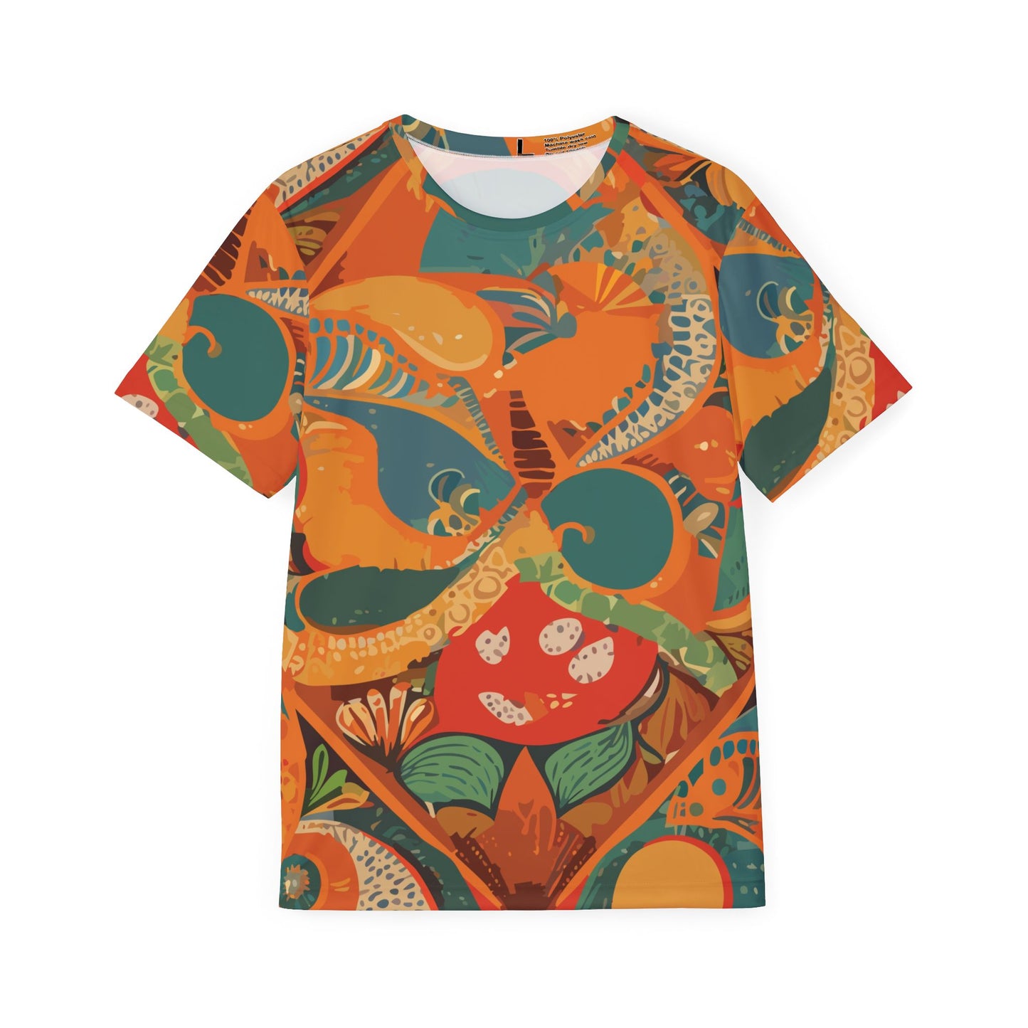 Unisex Abstract Shirt, Shirt with Abstract Print