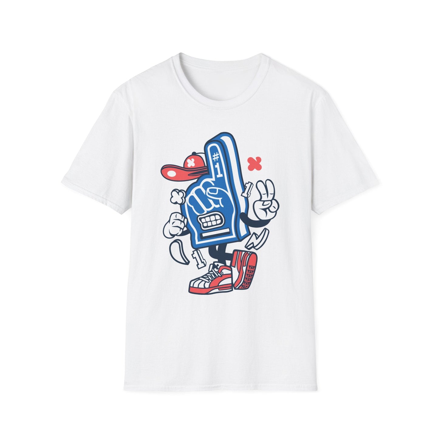 Cartoon T Shirt Animation Tee Unisex Funny Tee Gildan Softstyle 64000 100 Percent Ring Spun Cotton