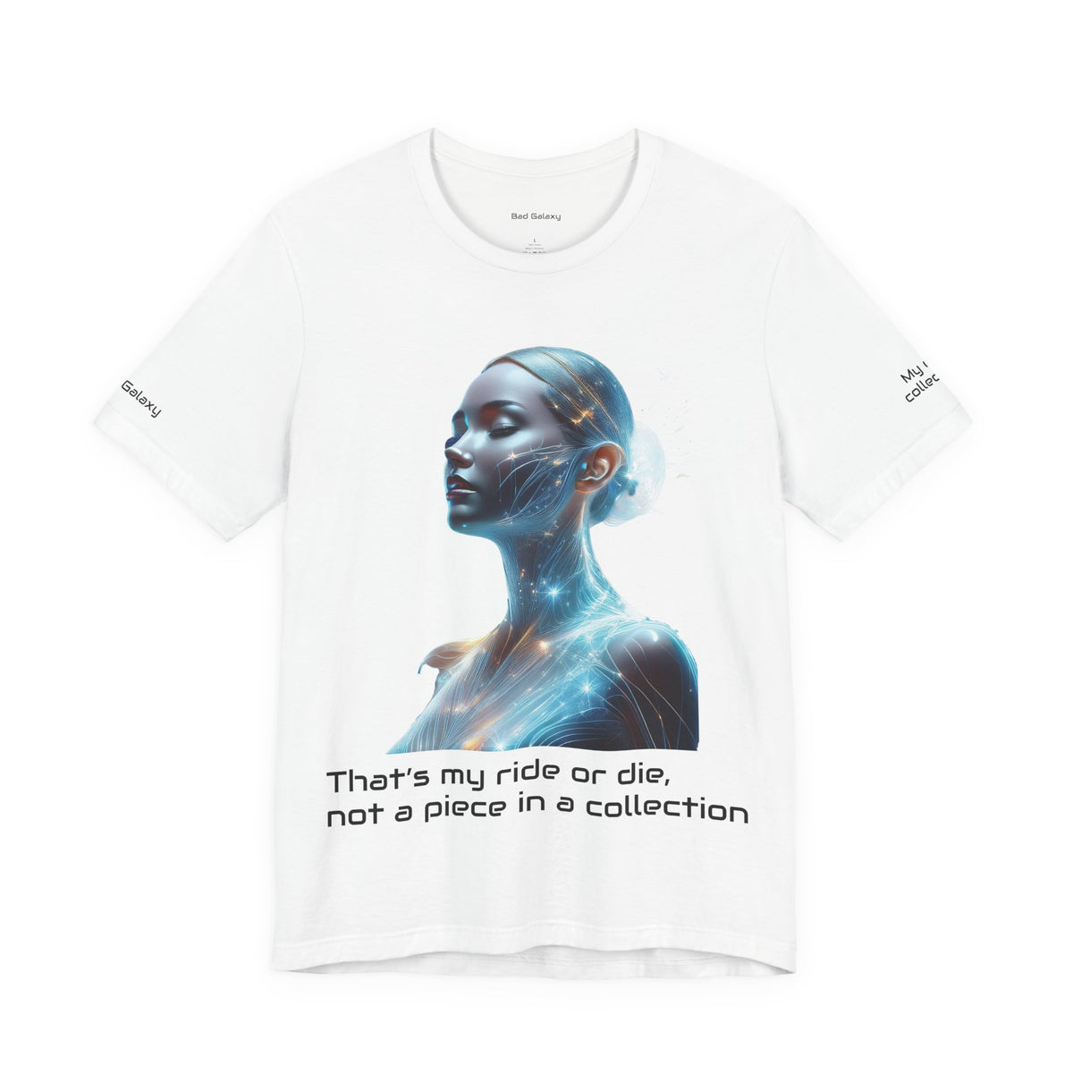 Car Graphic Unisex Cotton Bella+Canvas Tee with Art Design b15