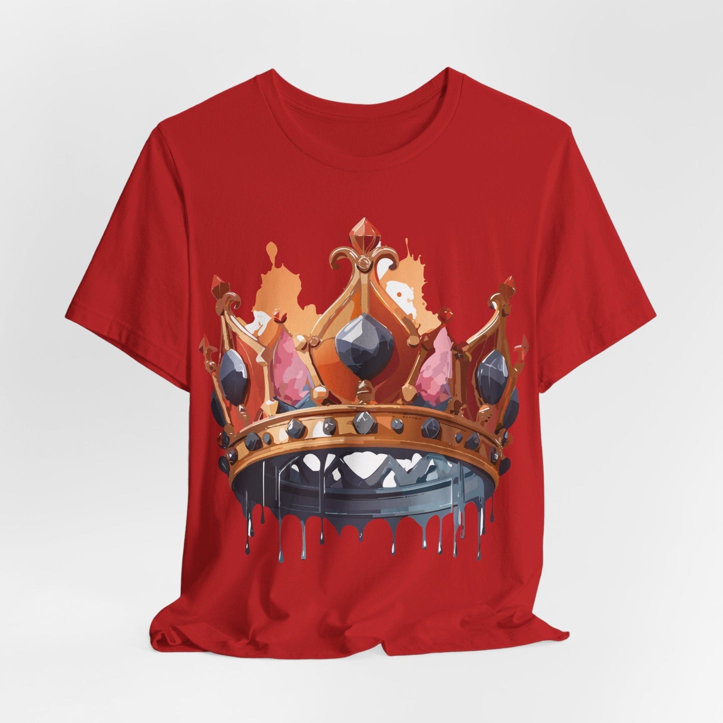 Adelpha Crown Graphic Tee Unisex Jersey Short Sleeve Art Design Vintage Inspired Shirt