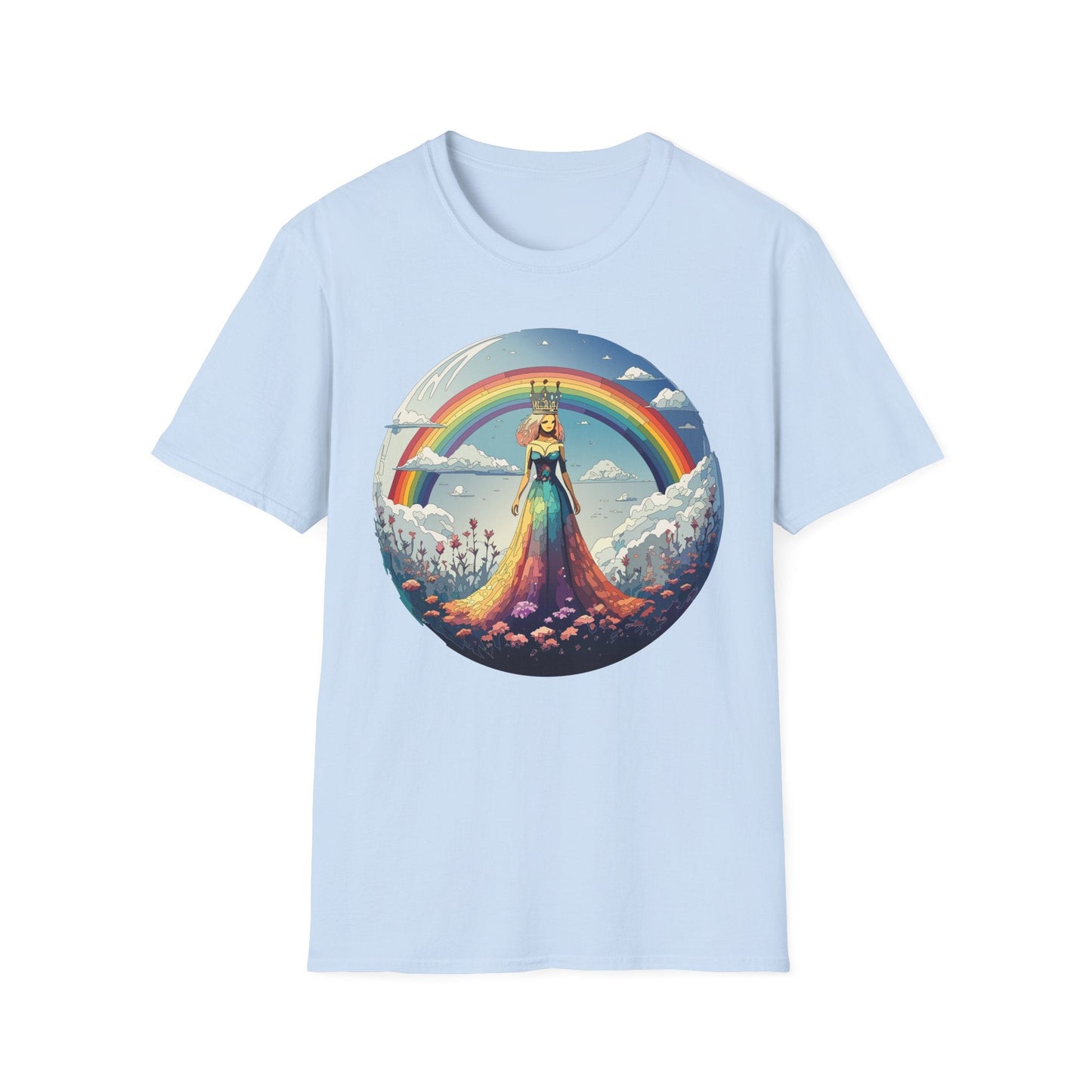 Womens Graphic T Shirt Art Design Tee Softstyle 64000 100 Percent Cotton Comfort