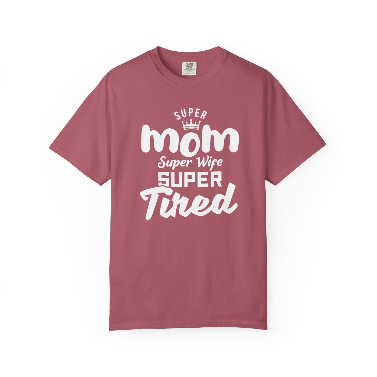 Mom T-shirt Mother's Day Mama Tee Unisex Comfort Colors Garment-Dyed Cotton h45
