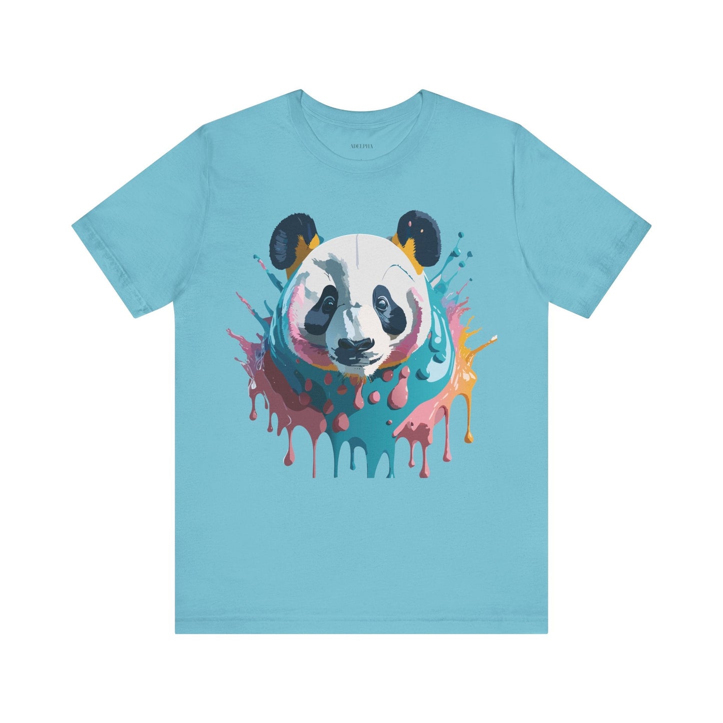 Panda Graphic T Shirt Unisex Jersey Short Sleeve Adelpha Vintage Inspired Art Tee Premium Quality
