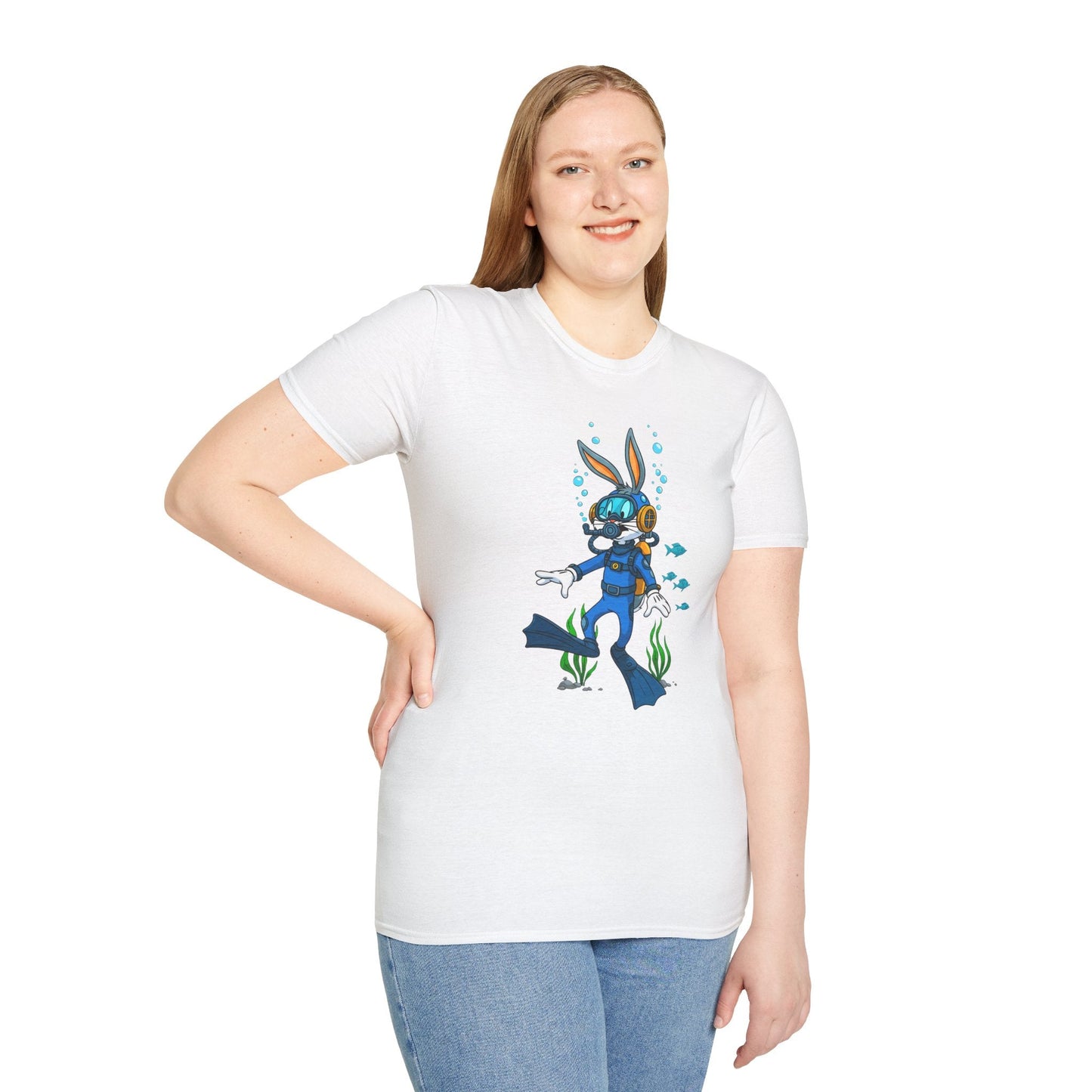 Bugs Bunny Shirt Unisex T Shirt Cartoon Tee Animation Design Softstyle Graphic Cotton