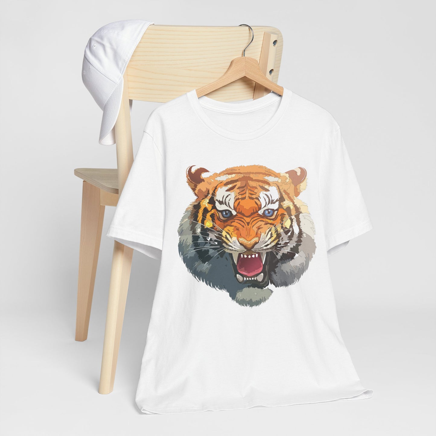 Tiger Shirt, Animal Shirt, T-Shirt with Tiger, Art Design Tee, Animal Tees, Safari T-Shirt, Graphic Design Tee 14
