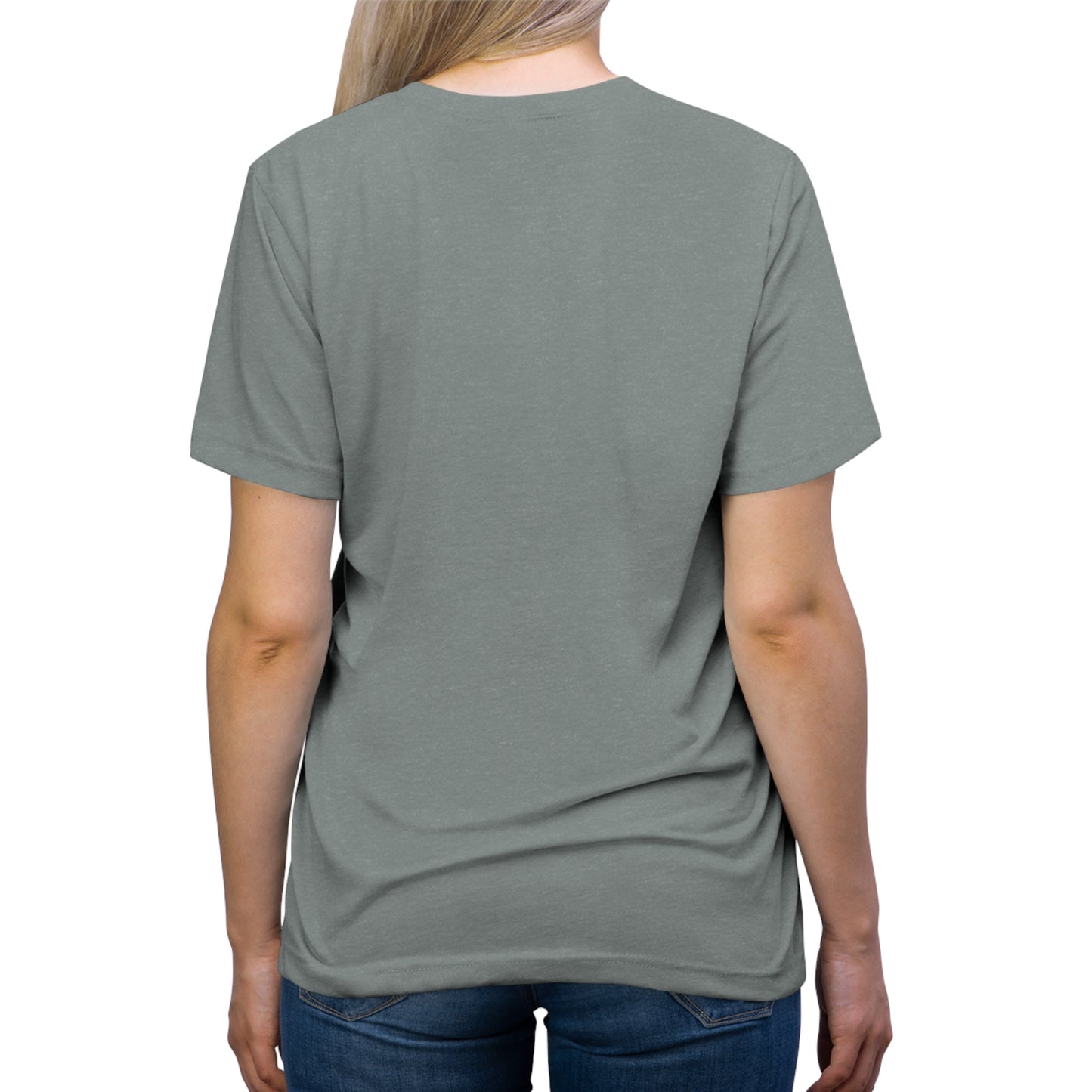 Tri-blend Tee Shirt with Art Design