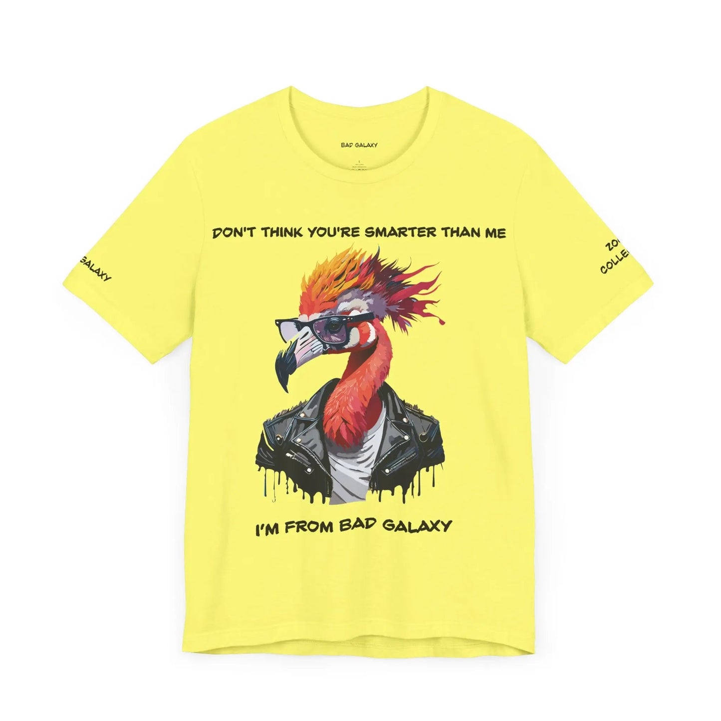 Animal T Shirt Made To Order In USA From Bad Galaxy With Eco Friendly Inks And 100 Percent Cotton