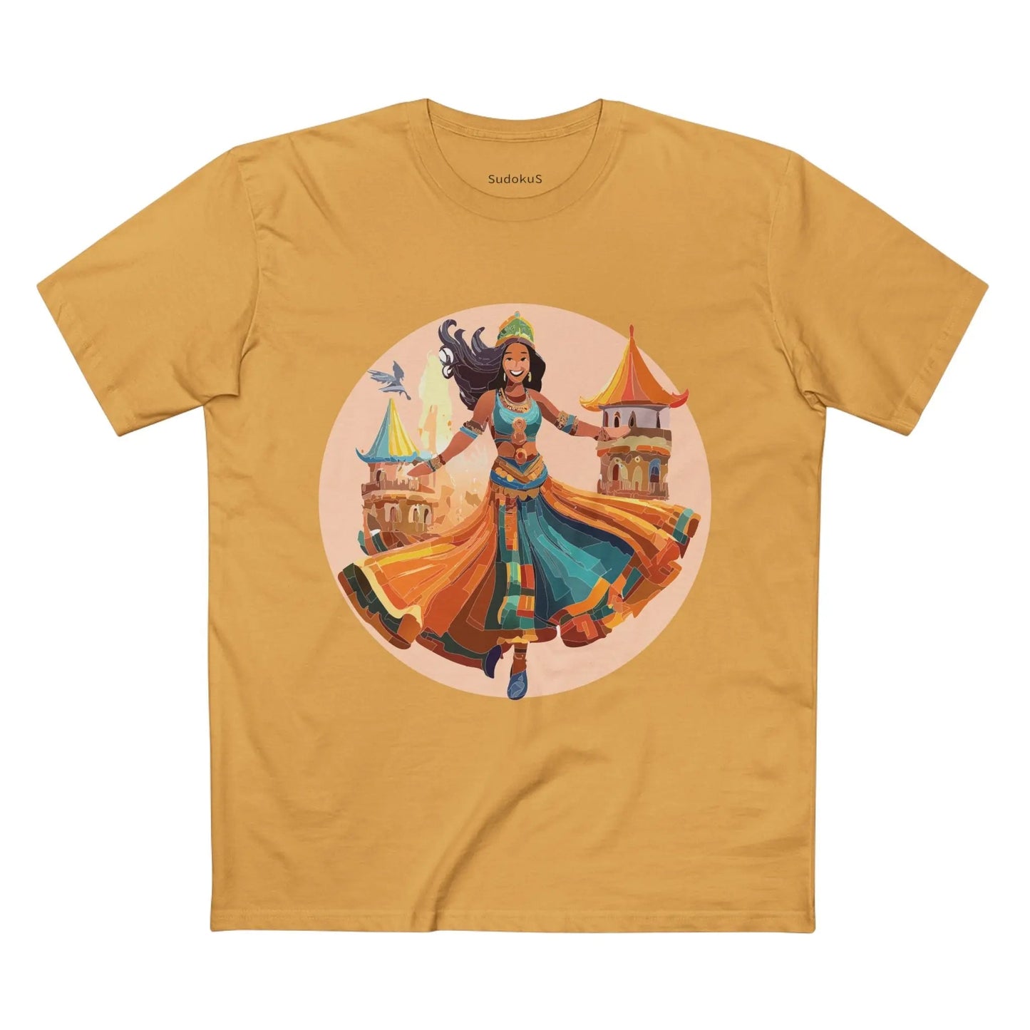Dancer Graphic Unisex 100 Cotton Staple Tee 5
