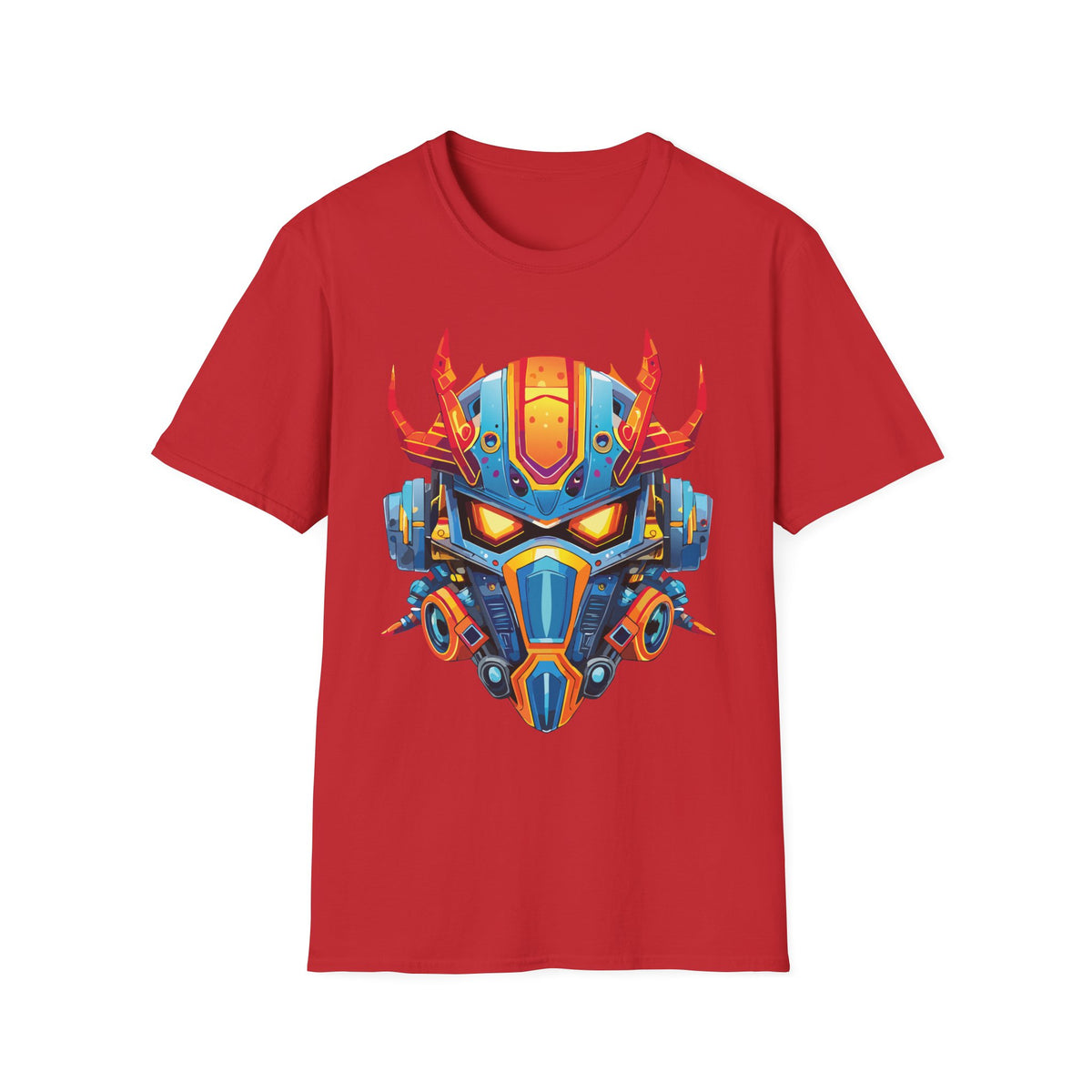 Cortoon Cyborg  Robot Terminator Graphic Tee Gildan Unisex 100 Cotton Tee Shirt h09