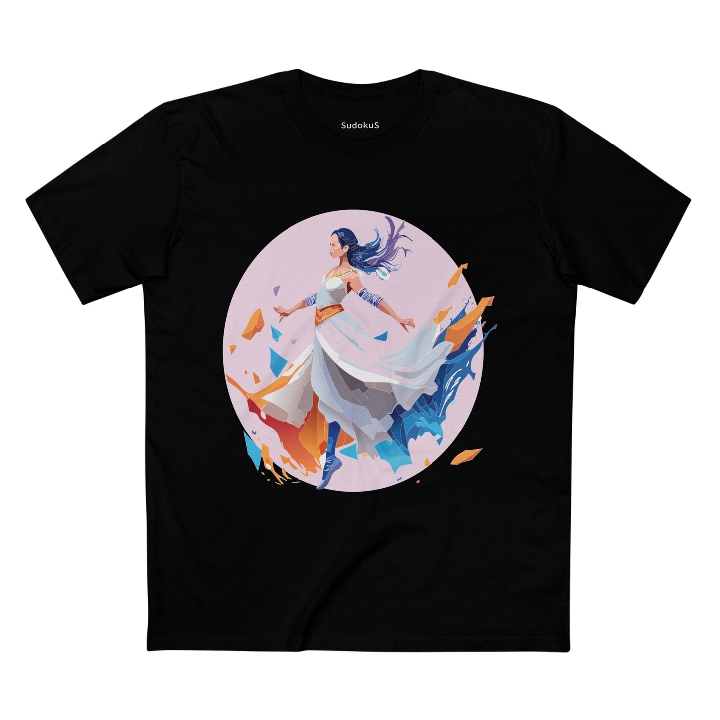 Dancer Graphic Unisex 100 Cotton Staple Tee 20