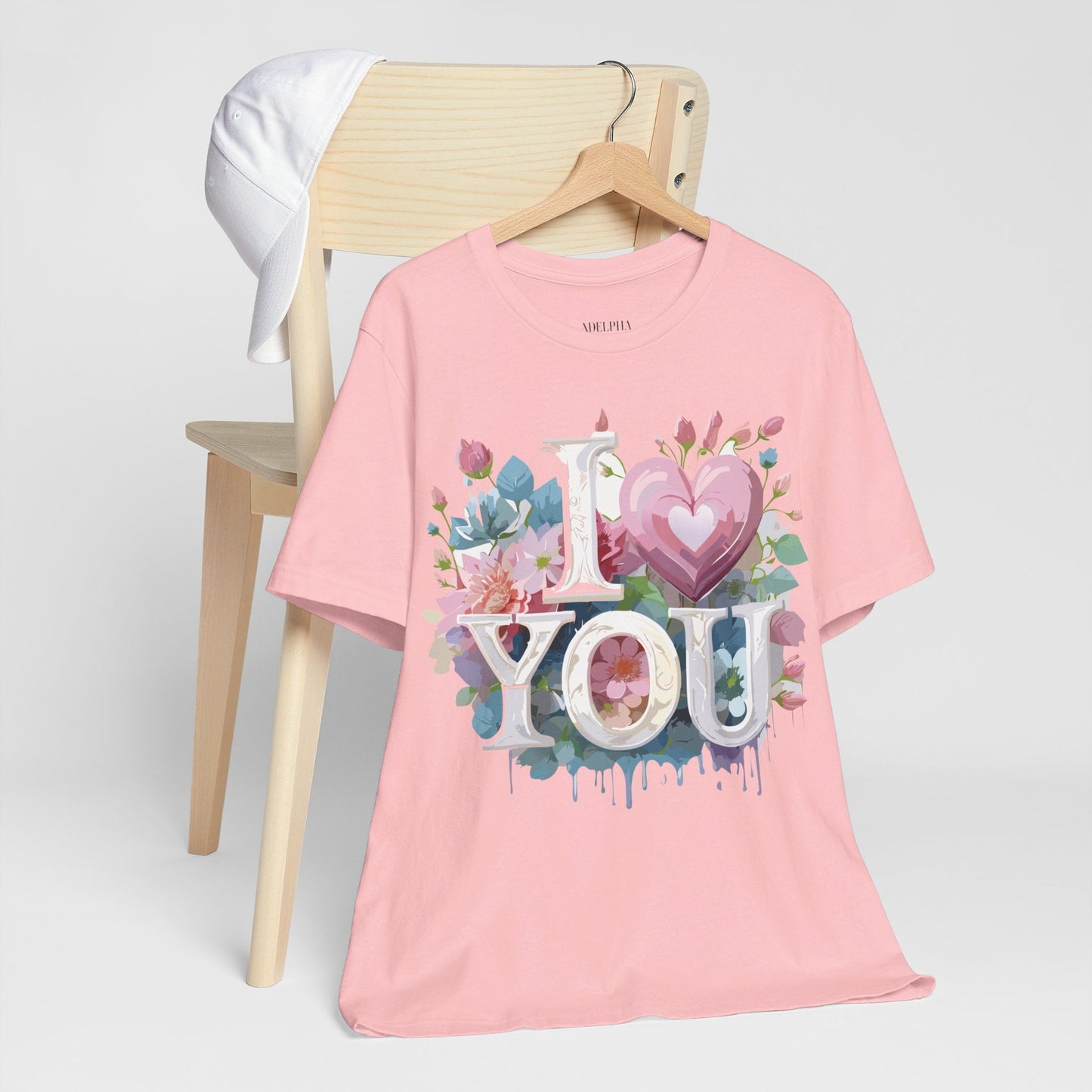 Valentine Graphic Tee Unisex Adelpha Art Design Vintage Inspired T Shirt For Everyday Wear