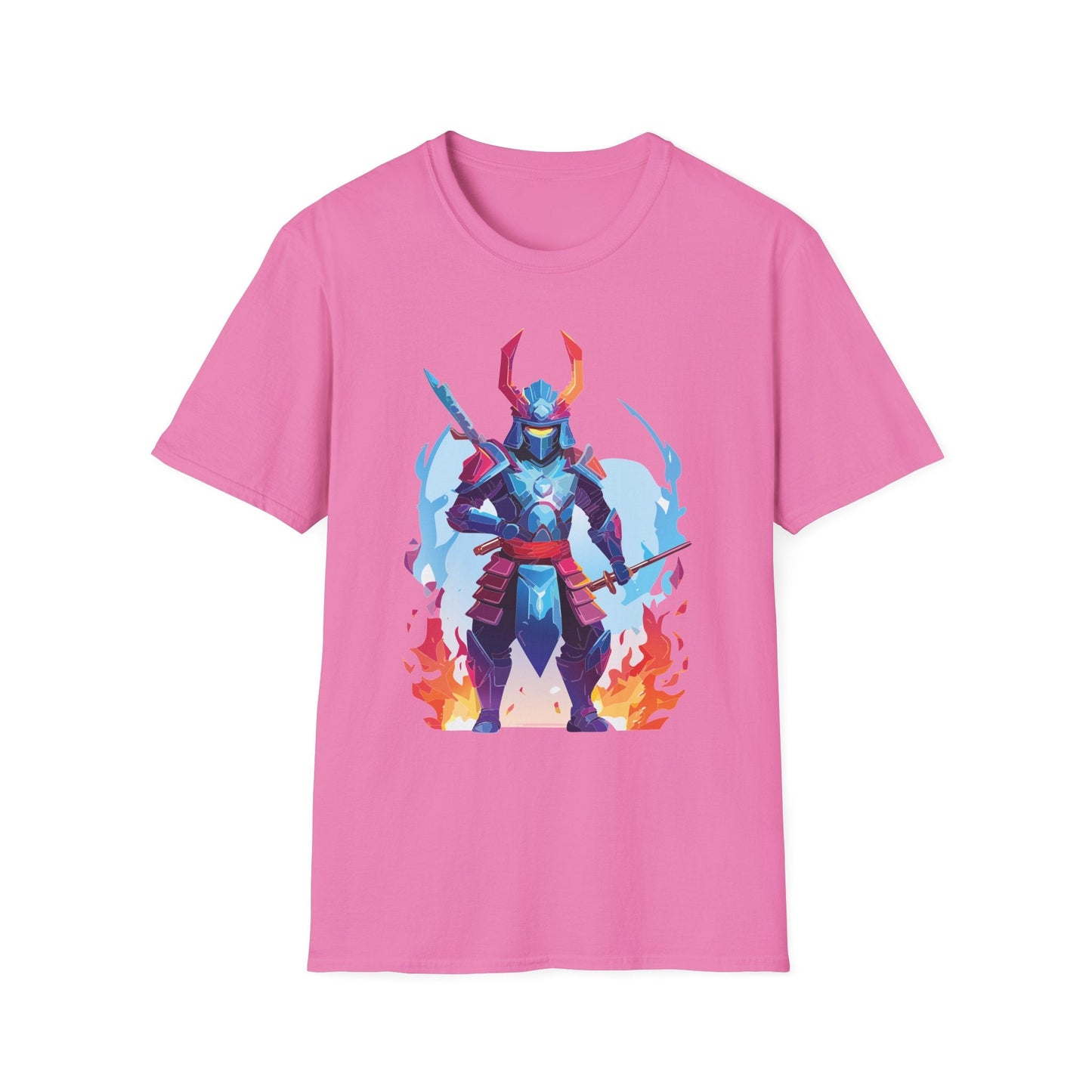 Samurai Shirt Unisex T Shirt 100 Percent Ring Spun Cotton Softstyle Tee Gildan 64000