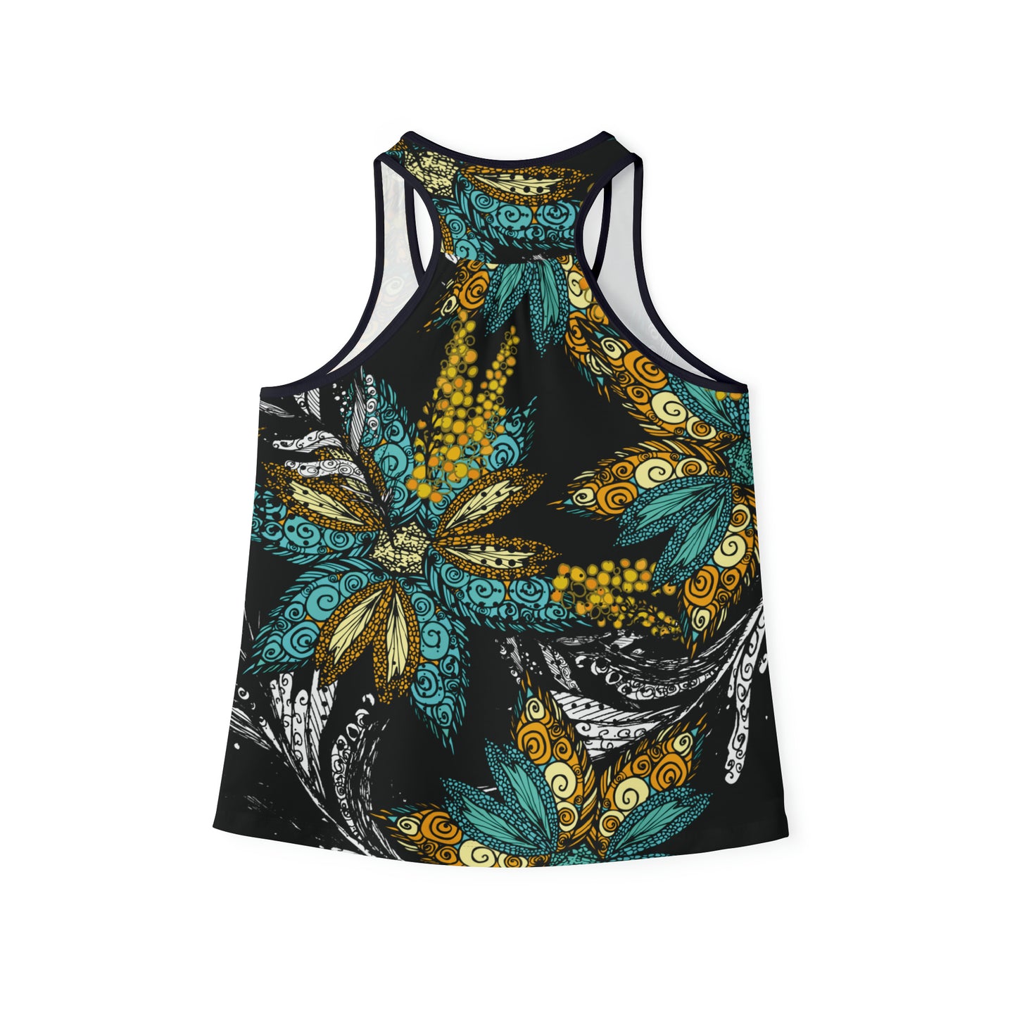 Summer Tank Top with floral prints