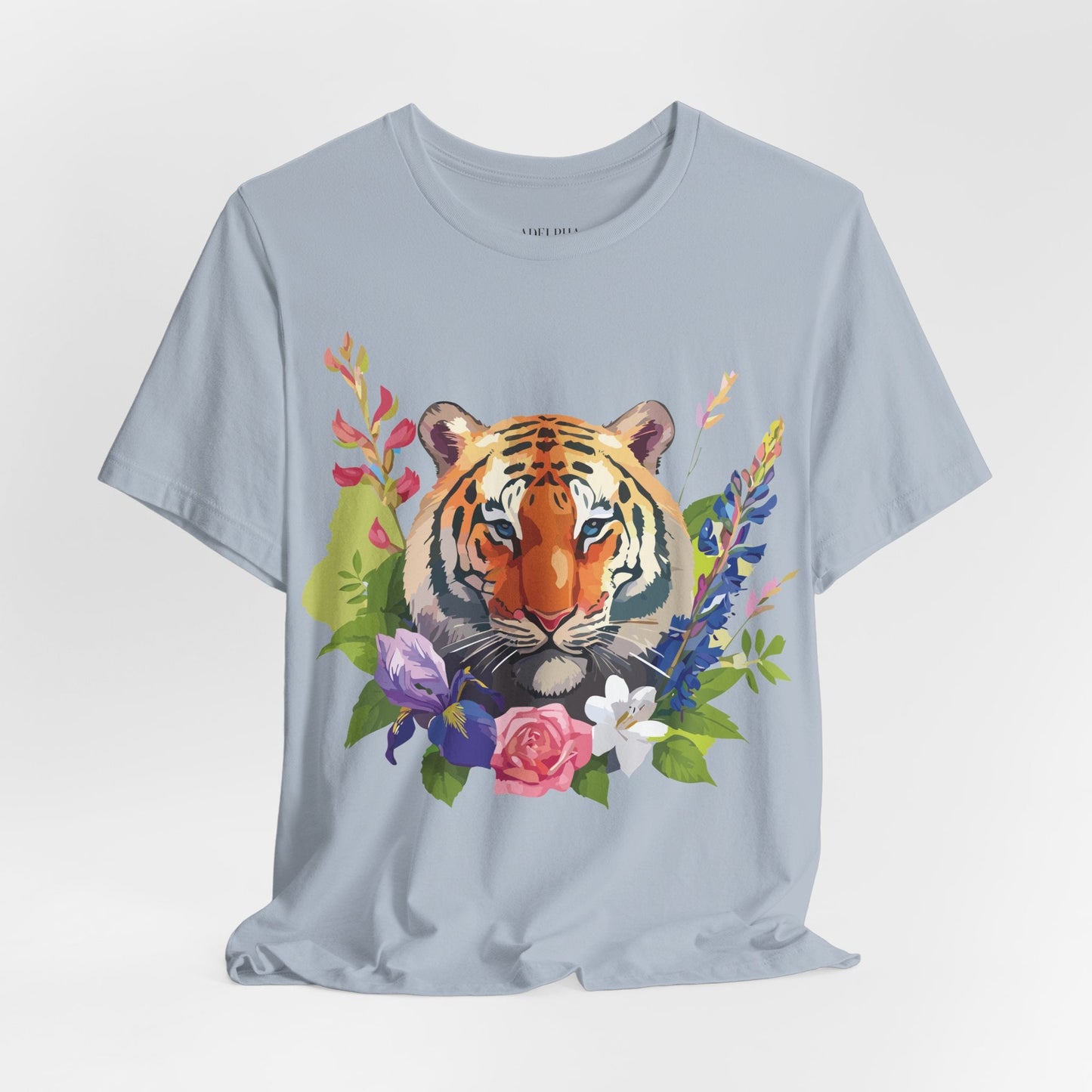 Tiger Shirt Unisex Jersey Short Sleeve Graphic Tee With Vintage Inspired Artwork From Adelpha