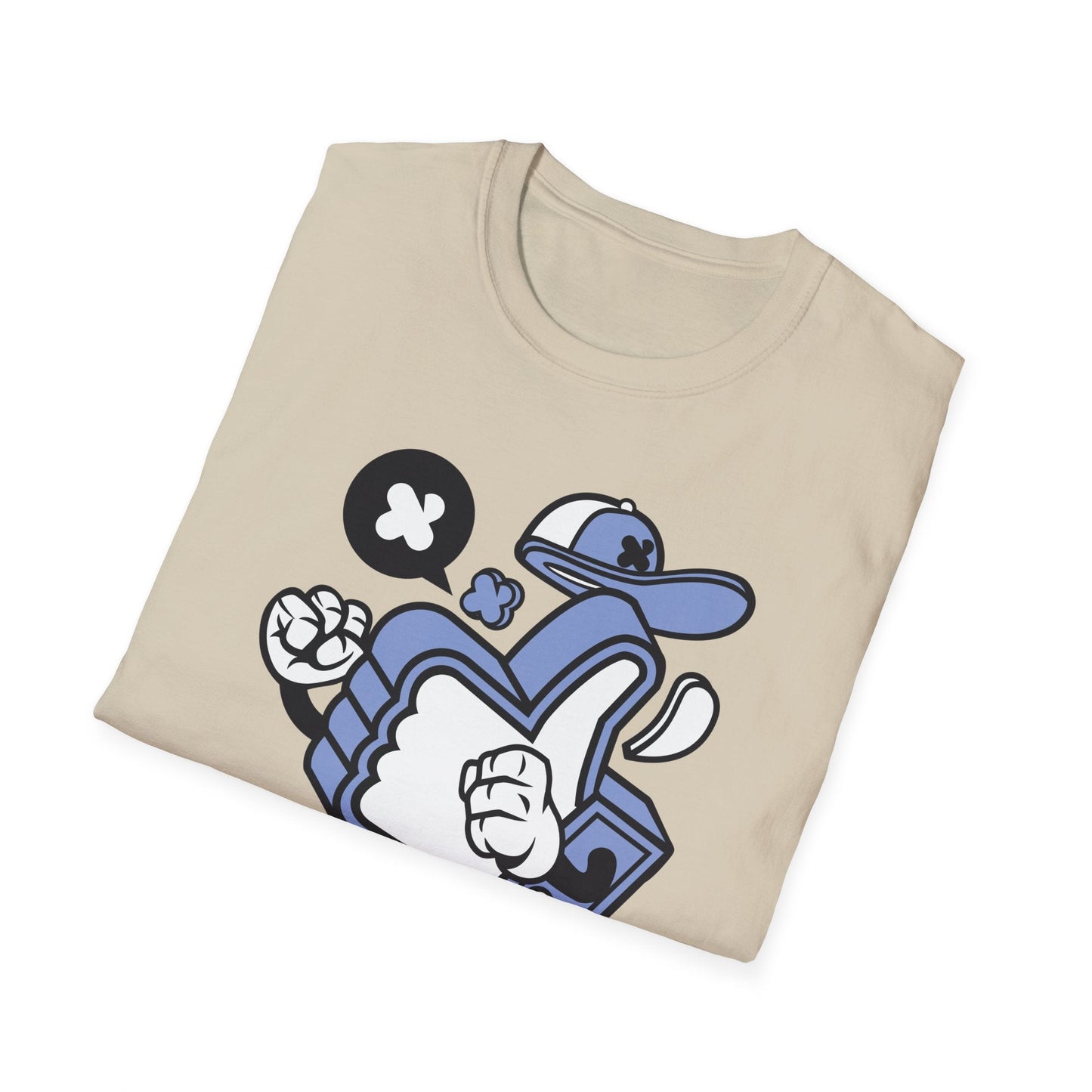 Cartoon T Shirt Animation Tee Funny Graphic Tee For Unisex Gildan Softstyle 64000 Cotton