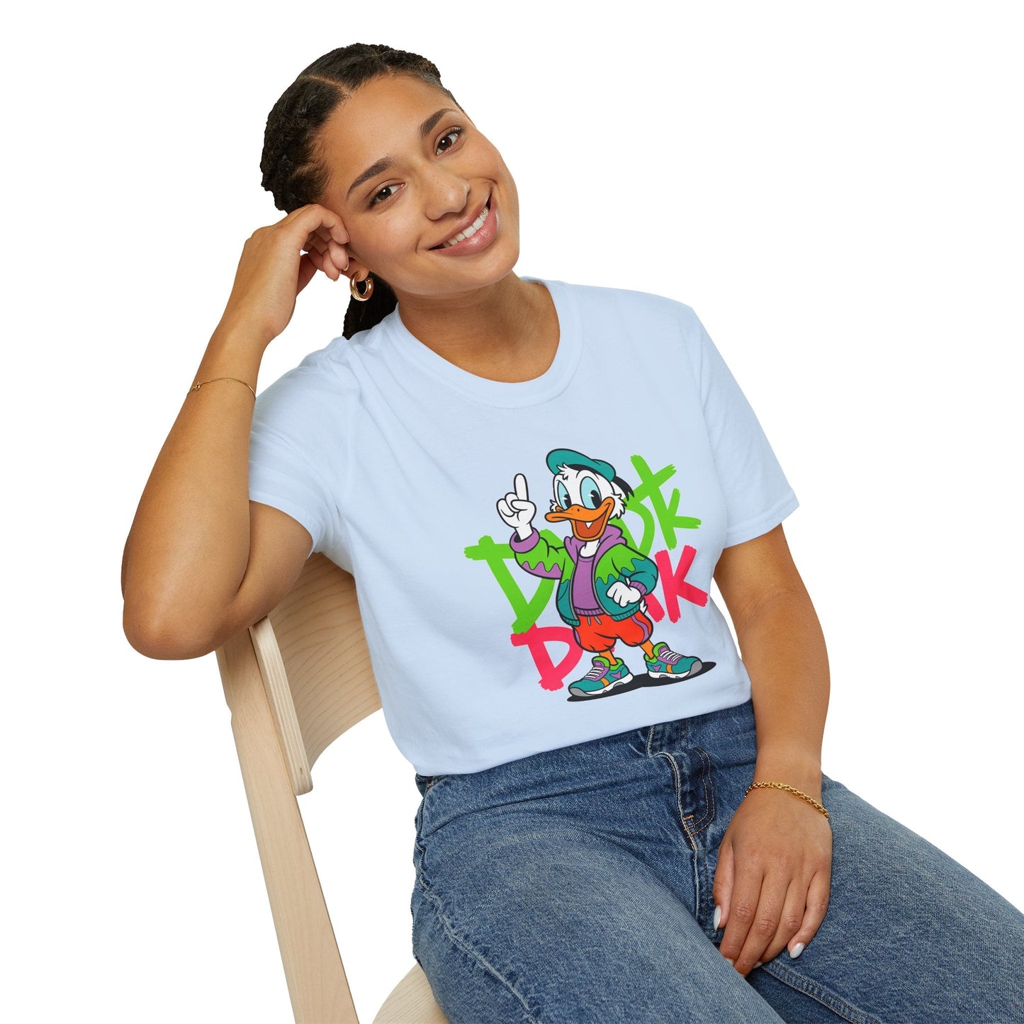 Gildan Softstyle 64000 Unisex Cartoon Animation T Shirt With Funny Animals Tee Apparel